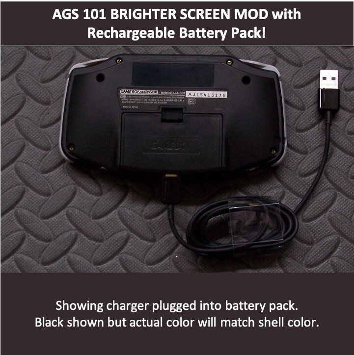 Game Boy Advance GBA IPS MOD V5 newest Version OSD 15 Levels of Brightness-Pick