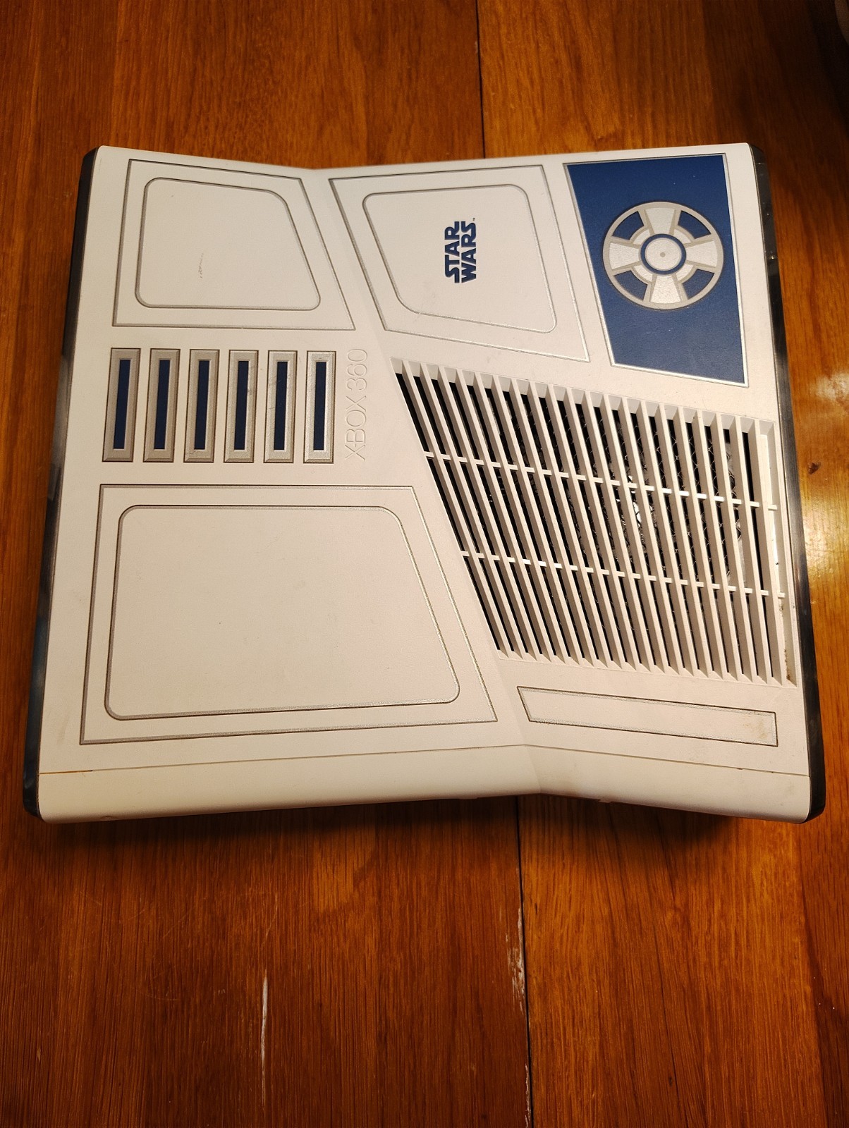 Microsoft Xbox 360 1439 250GB R2D2 Star Wars Limited Edition Console TESTED