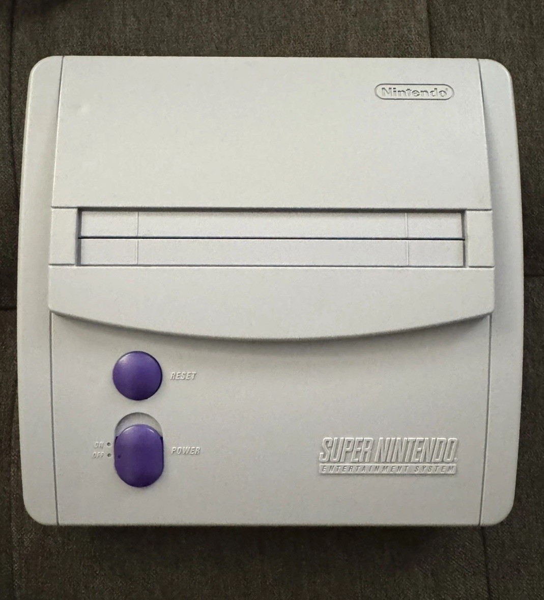 Super Nintendo SNES Jr SNS-101 1 Chip RGB Recapped OEM Power AV Controller
