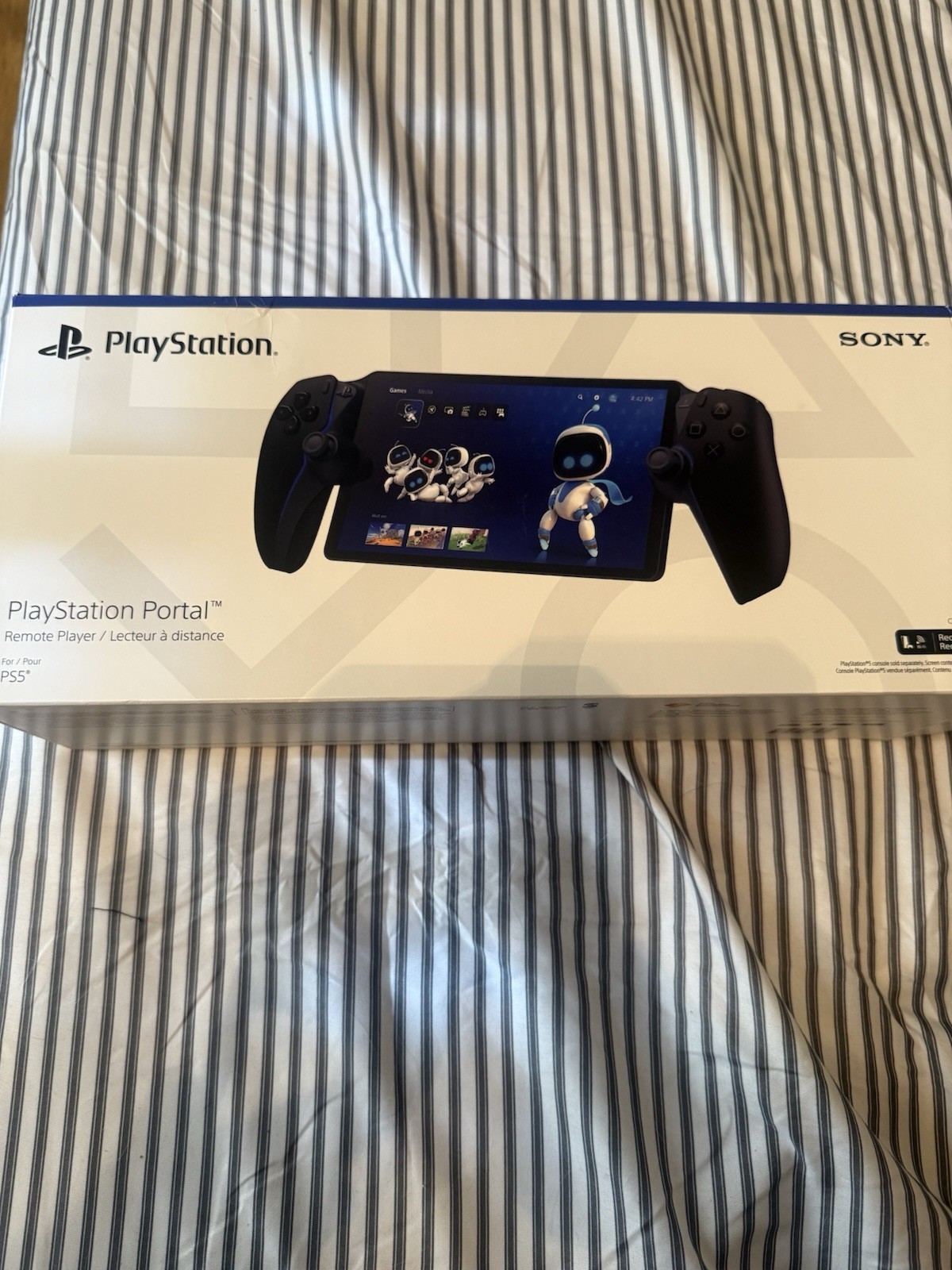 Sony 8″ PlayStation Portal Remote Player for PlayStation 5 (Midnight Black)