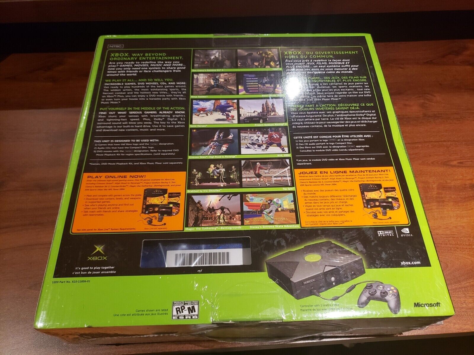 Xbox Halo 2 Edition Clear Blue/Bell Canada Exclusive BRAND NEW COLLECTOR’S ITEM