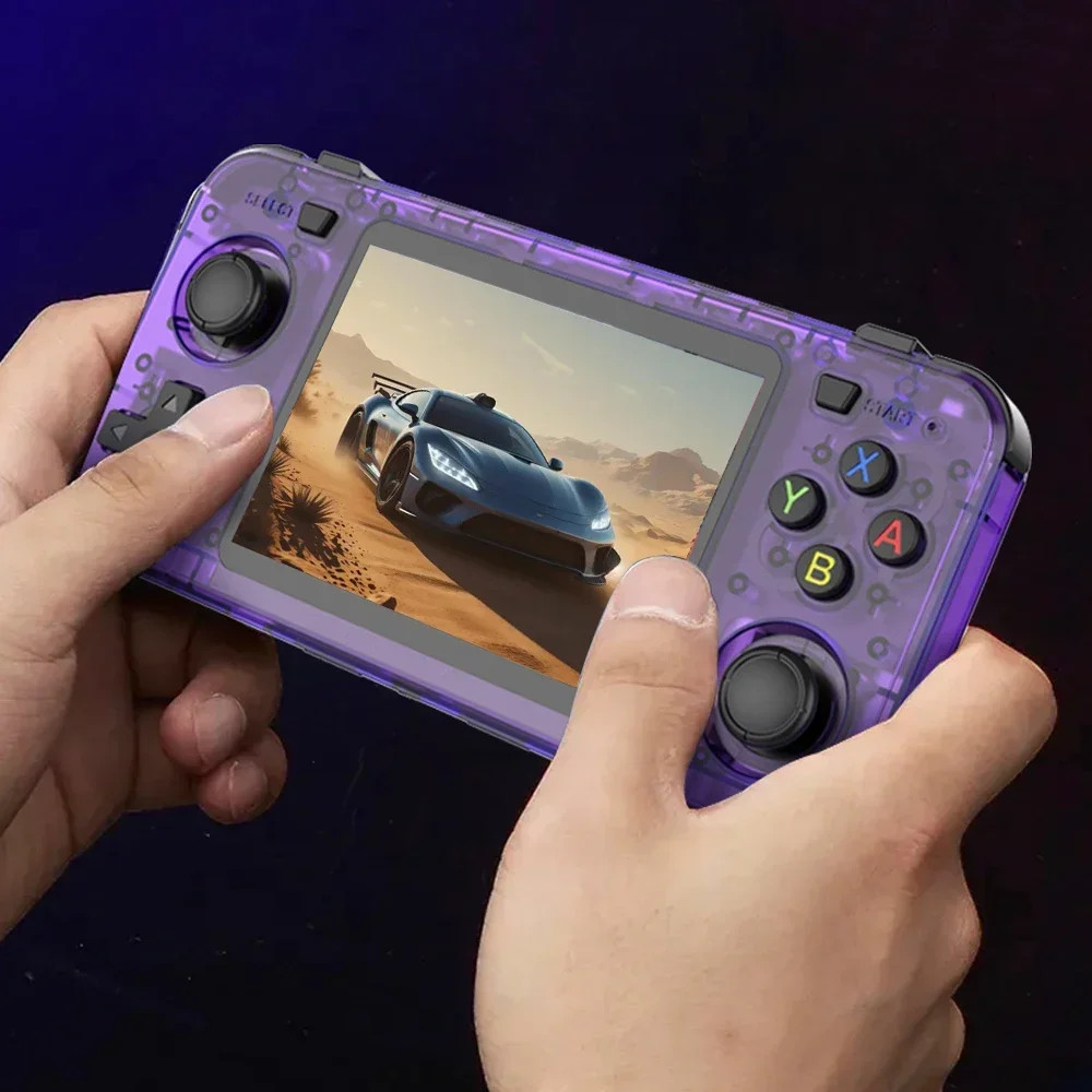 RK3326 Retro Handheld Console with 15000+ Games, 64GB/128GB, 3000mAh Battery