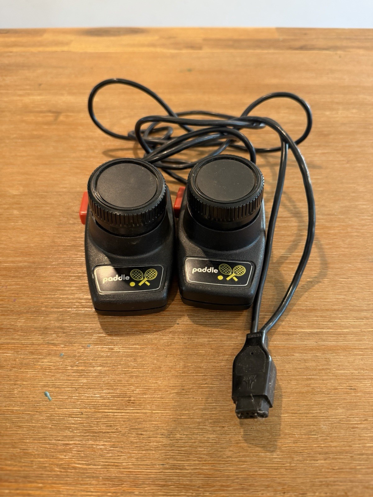 Atari 2600 Console with Joysticks and Paddles: Untested (No Power Supply)