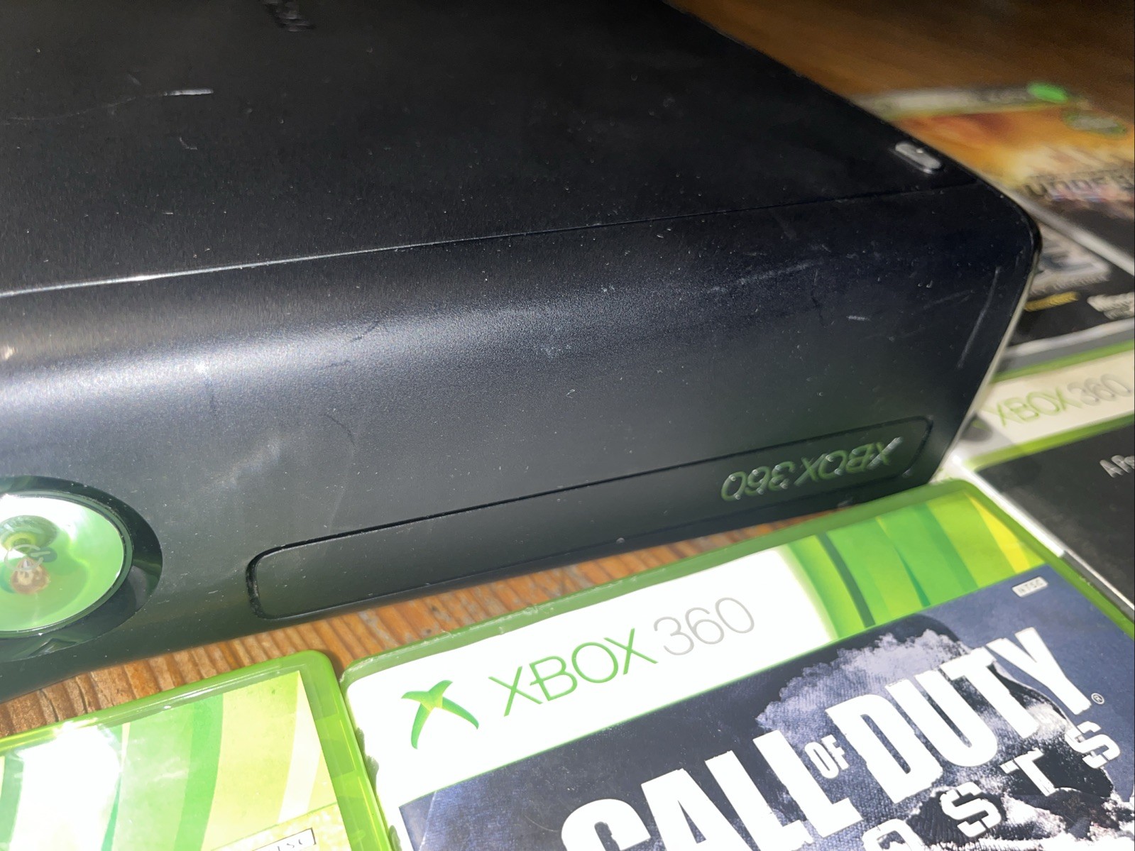 Microsoft Xbox 360 S Slim & Games – Replacement Console w/ Games Lot Bundle