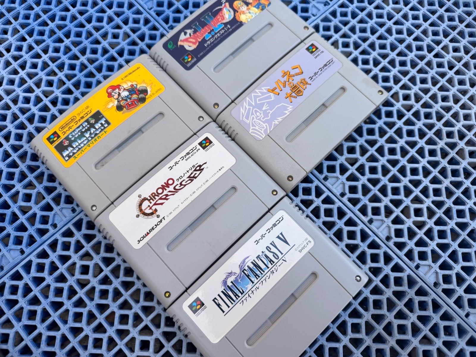 Super Nintendo Japanese Game Console with games US Seller Vintage!