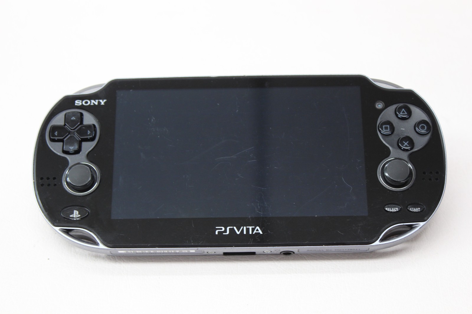 Sony PS Vita PCH-1001 Black Handheld System w/ Charger & 4GB SD Card
