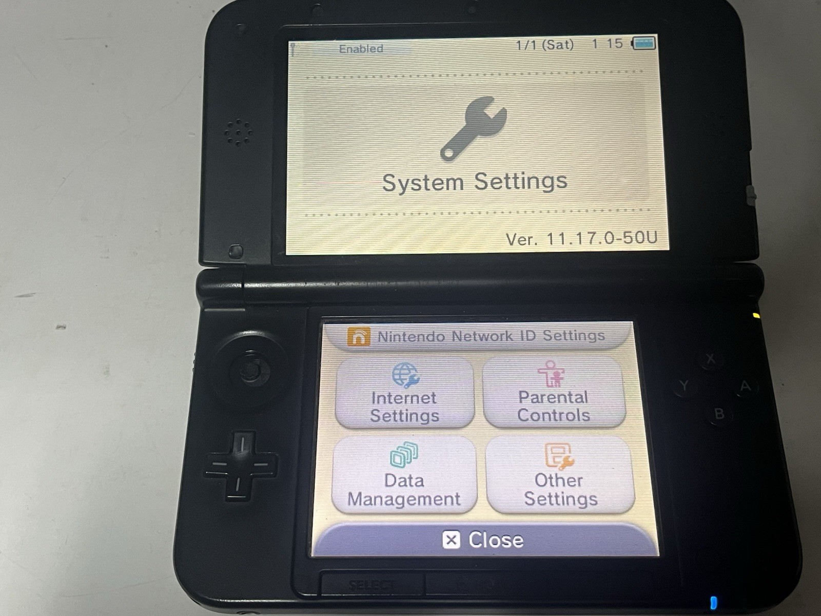 Nintendo 3DS XL SPR-001 – For Parts/Repair – Broken Circle Pad – Please Read