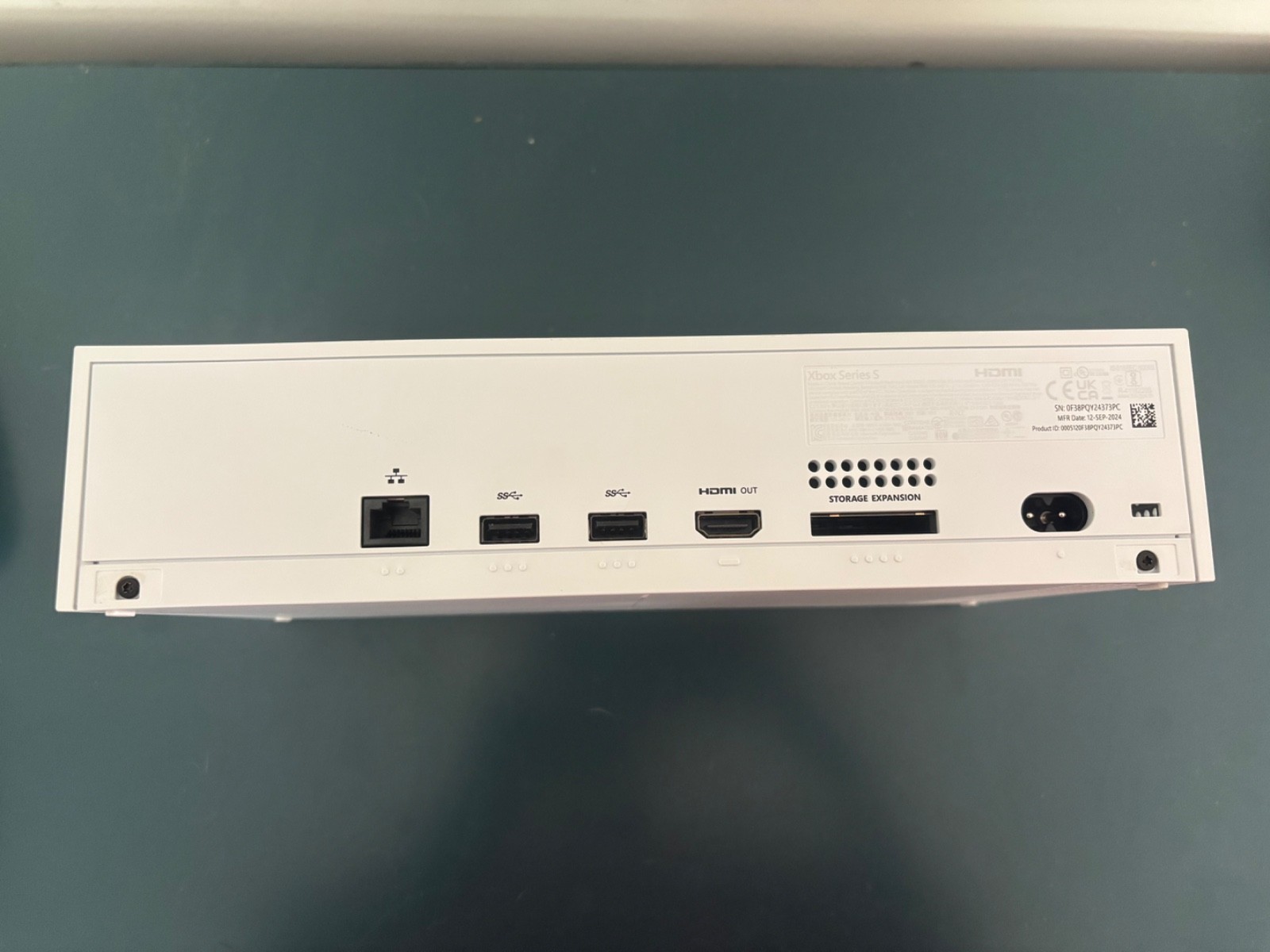 Microsoft Xbox Series S 512GB White Console and Two Controllers