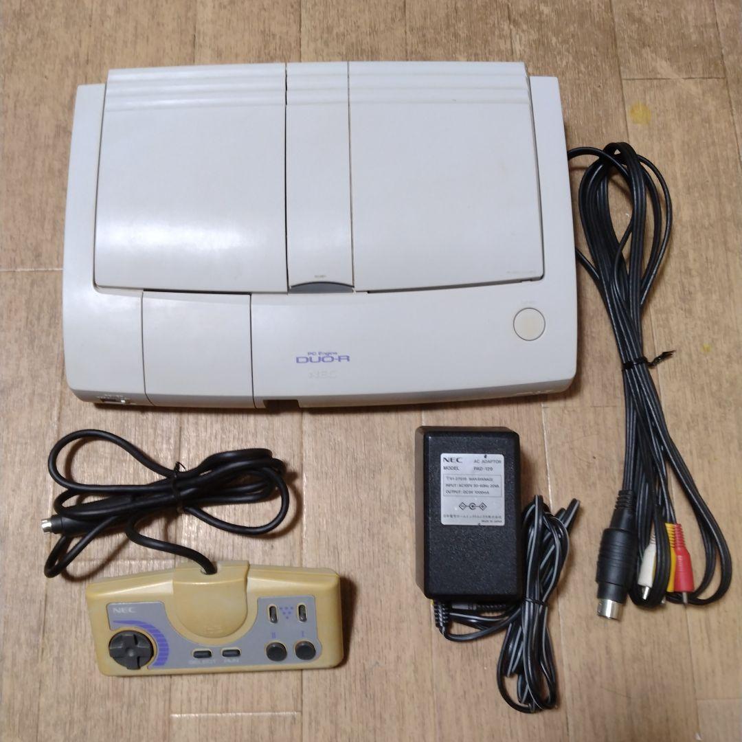 NEC PC Engine DUO-R PI-TG10 PCE Console System Tested
