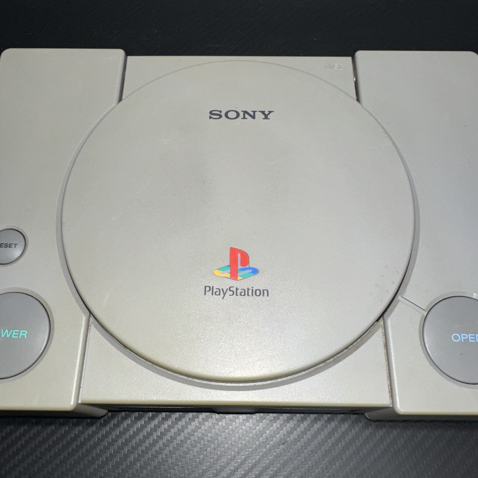 Sony PlayStation 1 PS1 (SCPH-9001) w/ AV & Power Cable Tested Works