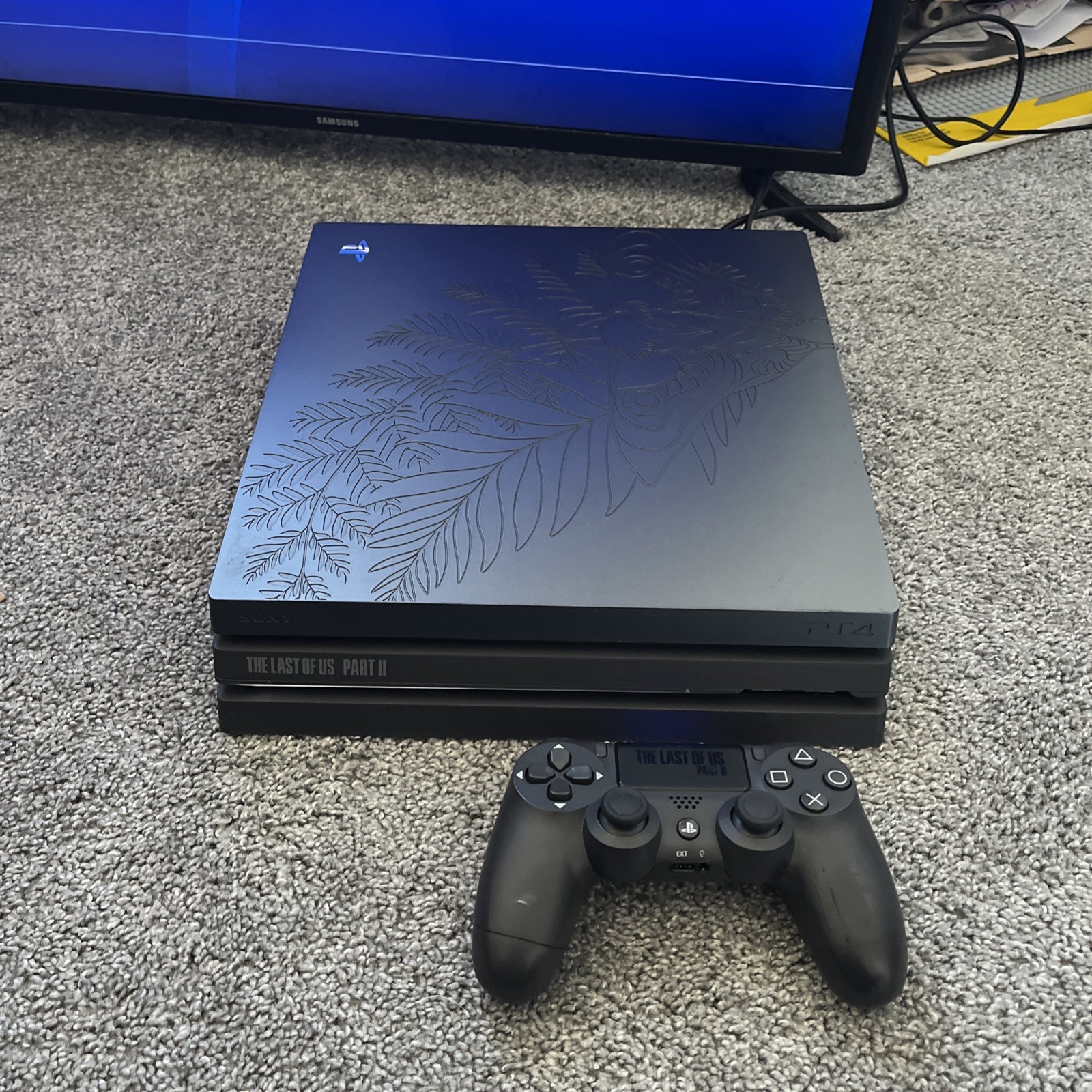 The Last of Us Part II Special Edition PS4 Pro With Controllers Nice Condition!