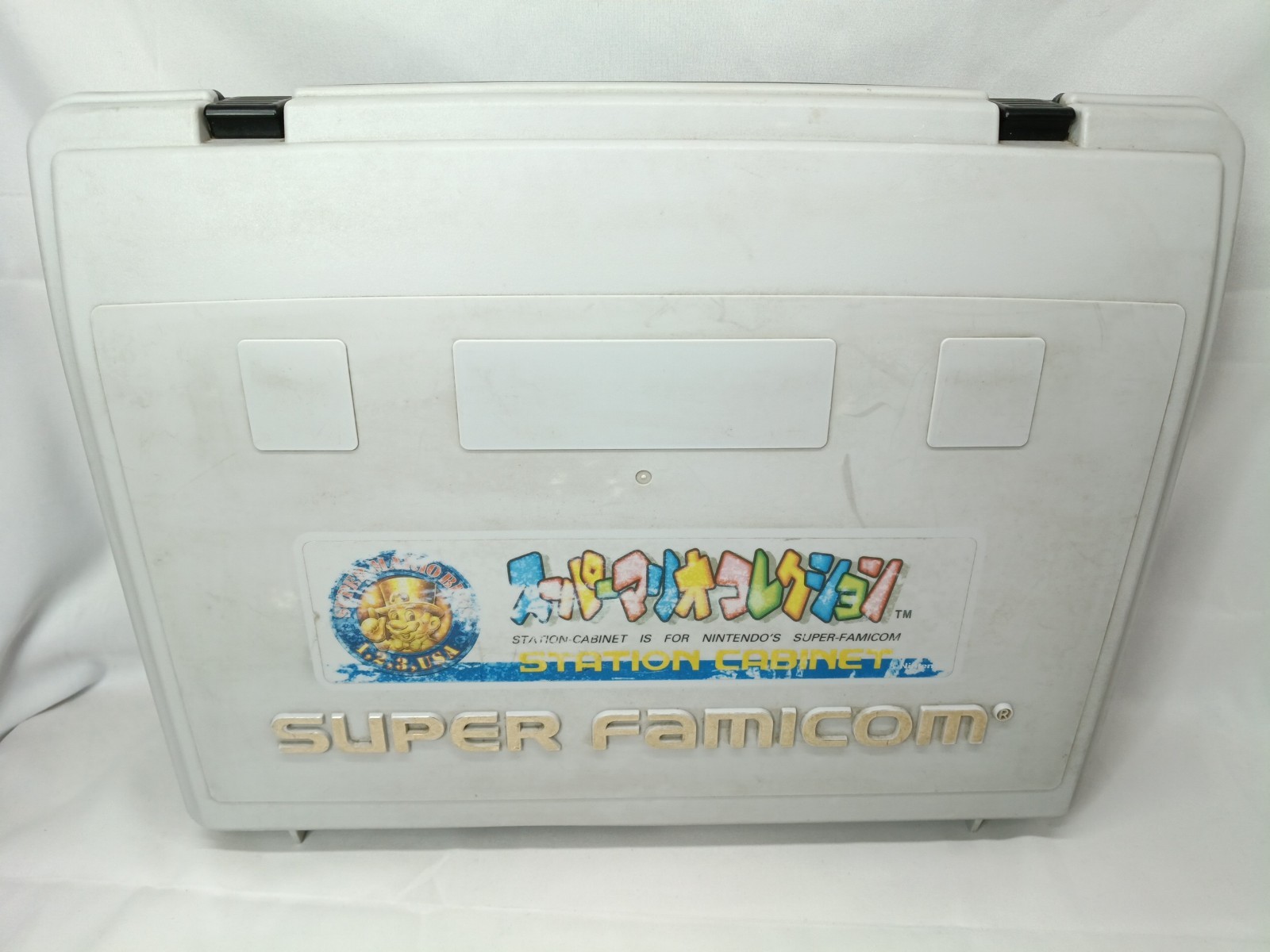 Super Famicom 1chip-01 Console Nintendo Box case Super Mario Land 1 2 set NTSC-J