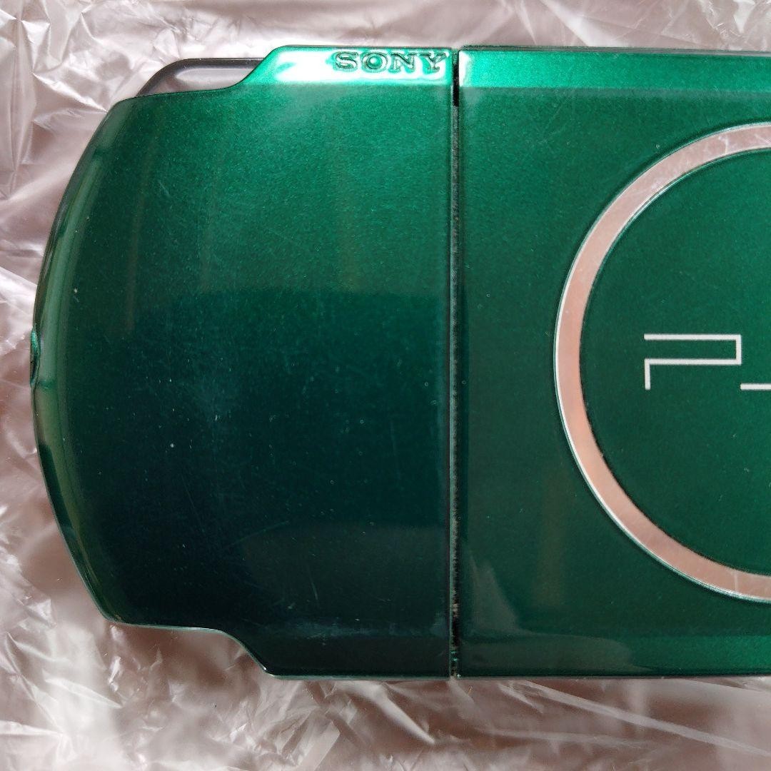 Sony PSP-3000 Console Green Rare Color Region free Tested