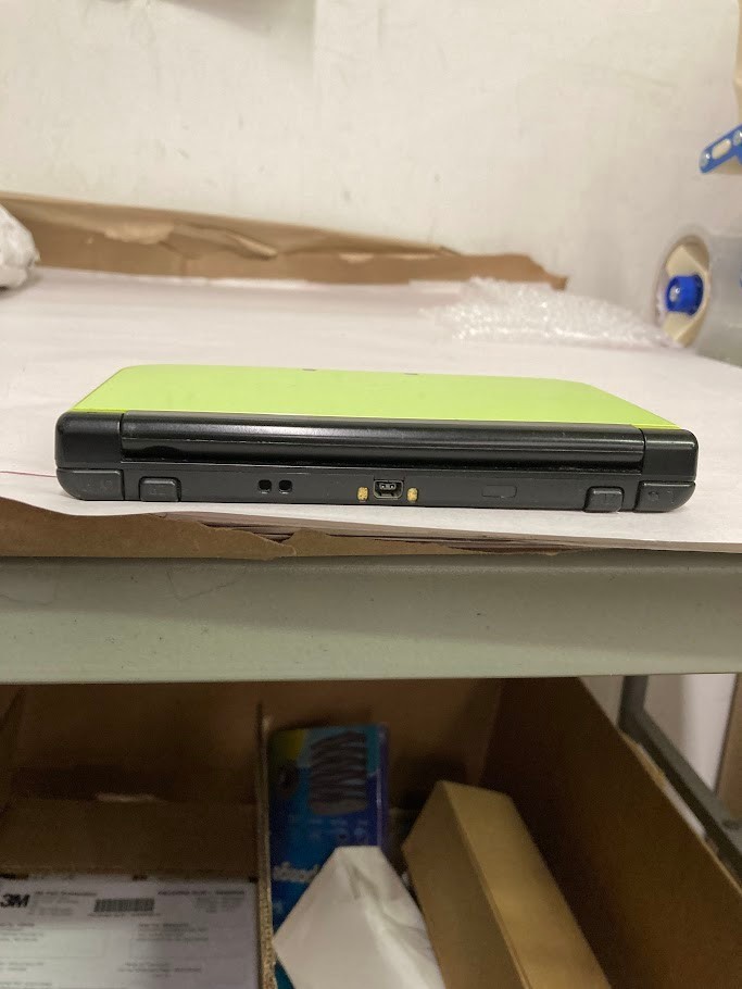 Nintendo New 3DS LL XL Lime Black Region Free Console Only Rank C