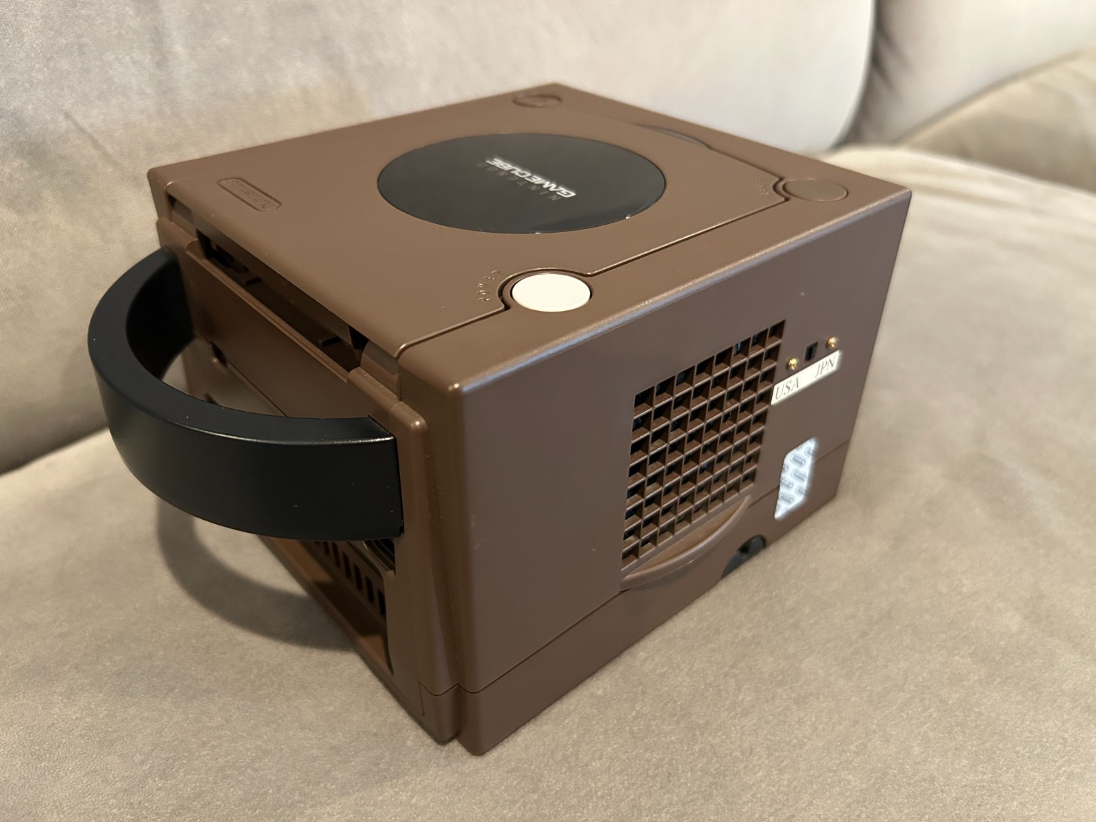 Brown Nintendo GameCube TDV TDEV DOT-006 NR Reader Development System Dev Kit