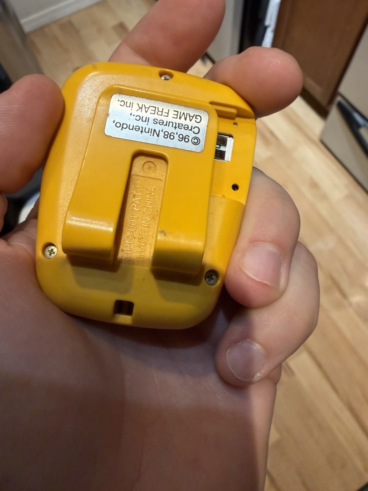 Pocket Pikachu Tested Working No Battery Door