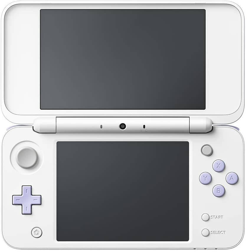 USED Japanese New Nintendo 2DS XL LL WHITE LAVENDER only console JAN-001