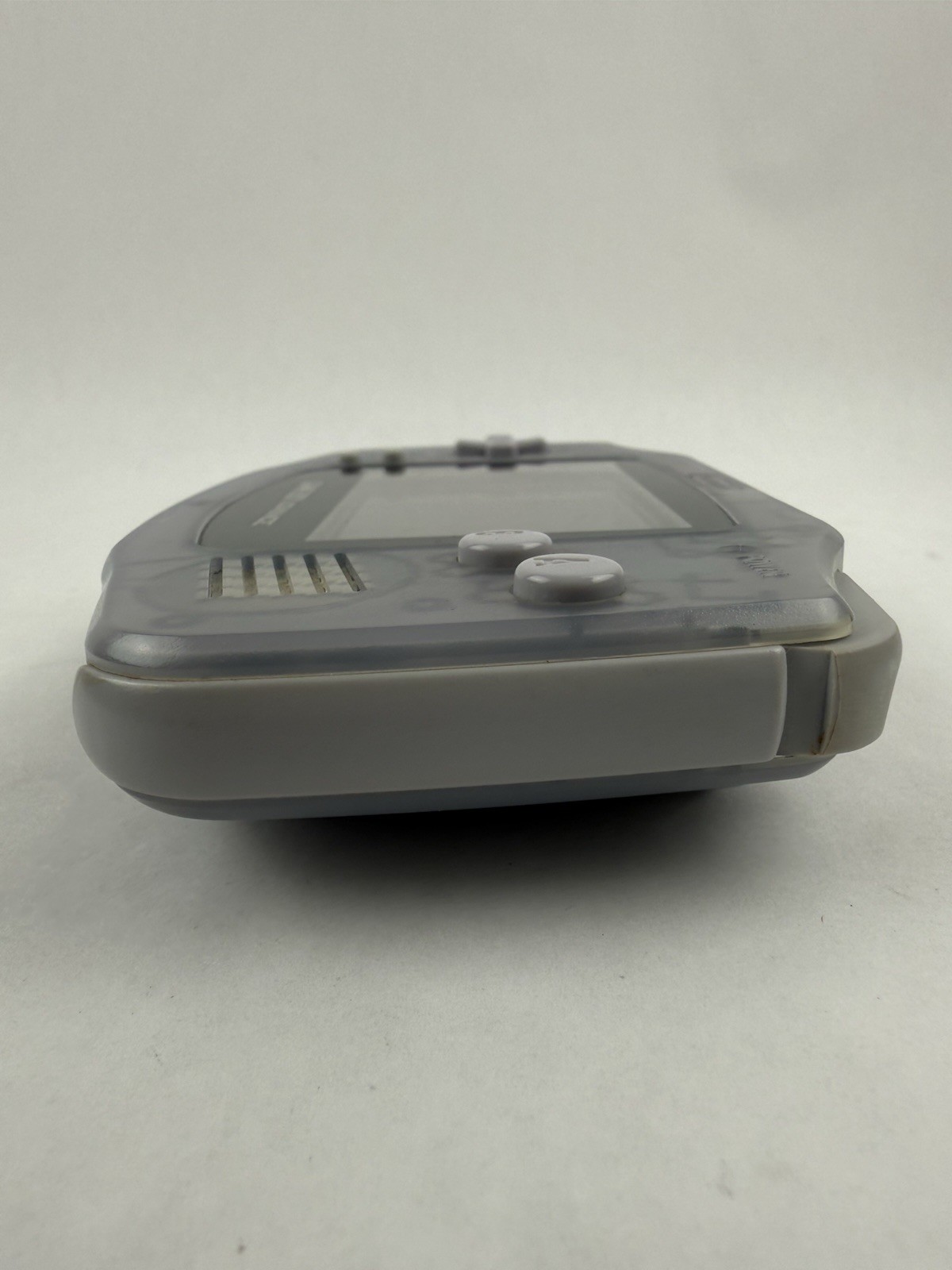 Nintendo Game Boy Advance Clear Glacier Tested AGB-001 W/ 2 Games No Batt. Cover