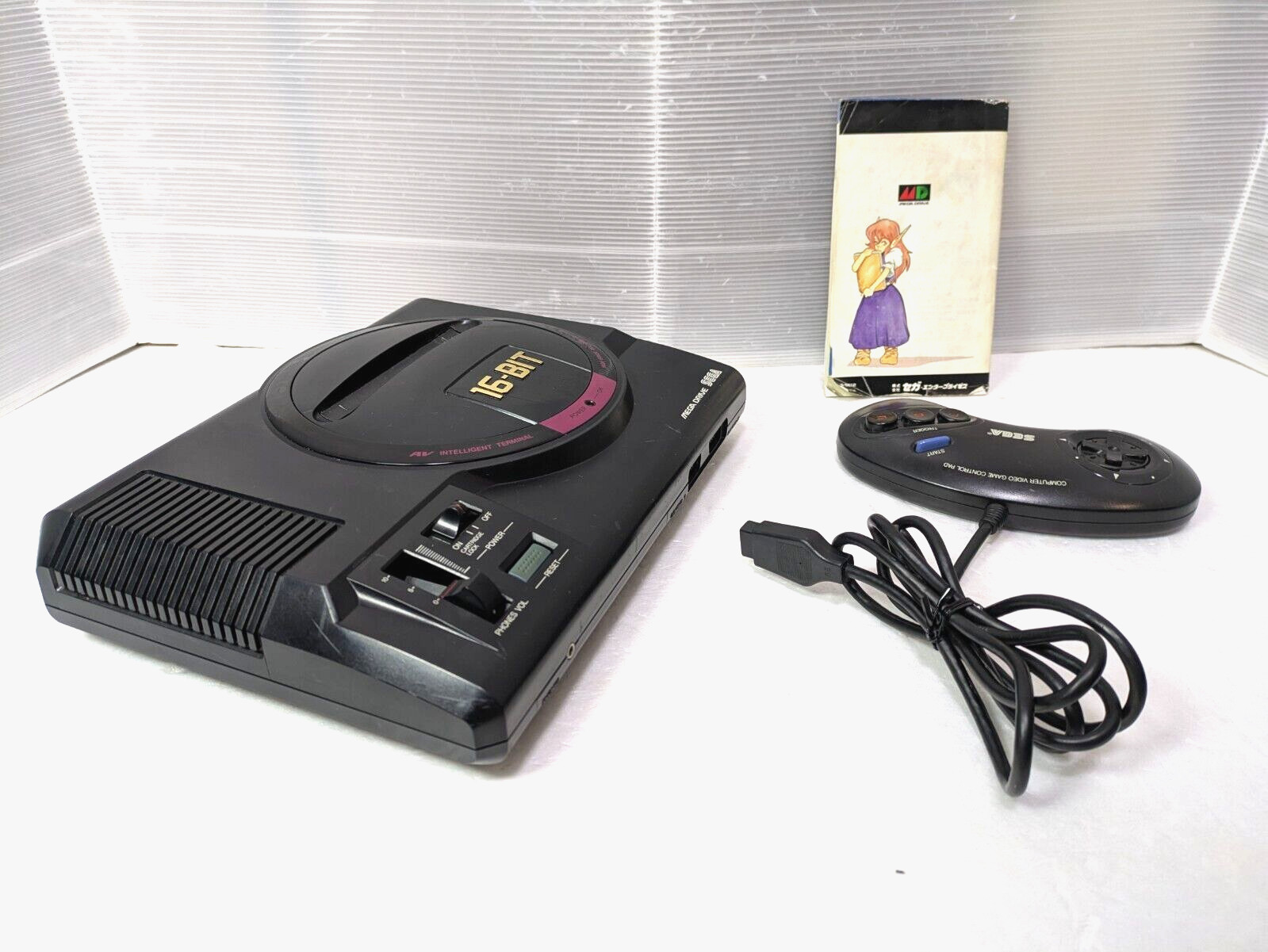 SEGA Mega Drive Console 16BIT Magical☆Taruto-kun Donald Duck Japan