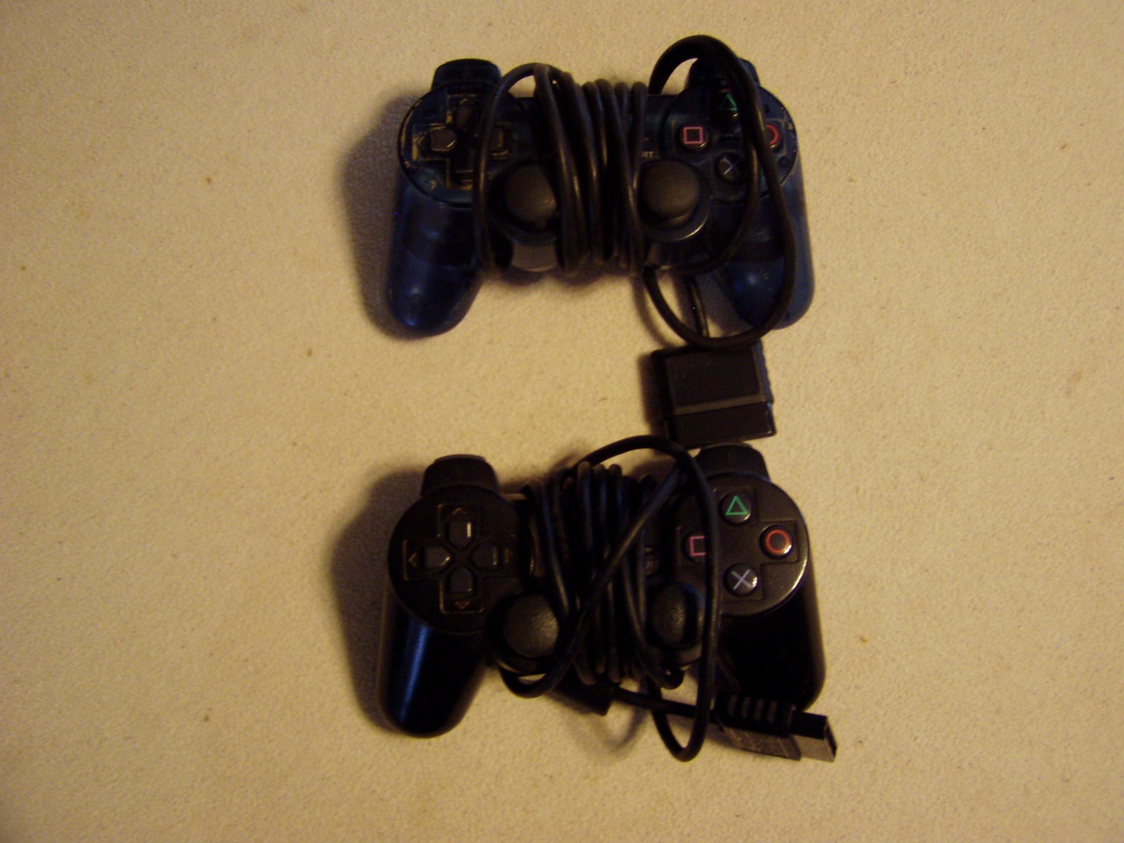 SONY PLAYSTATION 2 Fat SCPH-39001 Video Game Console Bundle W/remote etc WORKS