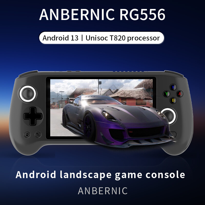 RG556 5.5 inch Handheld Game Console nisoc T820 Android13 5500mAh Gifts