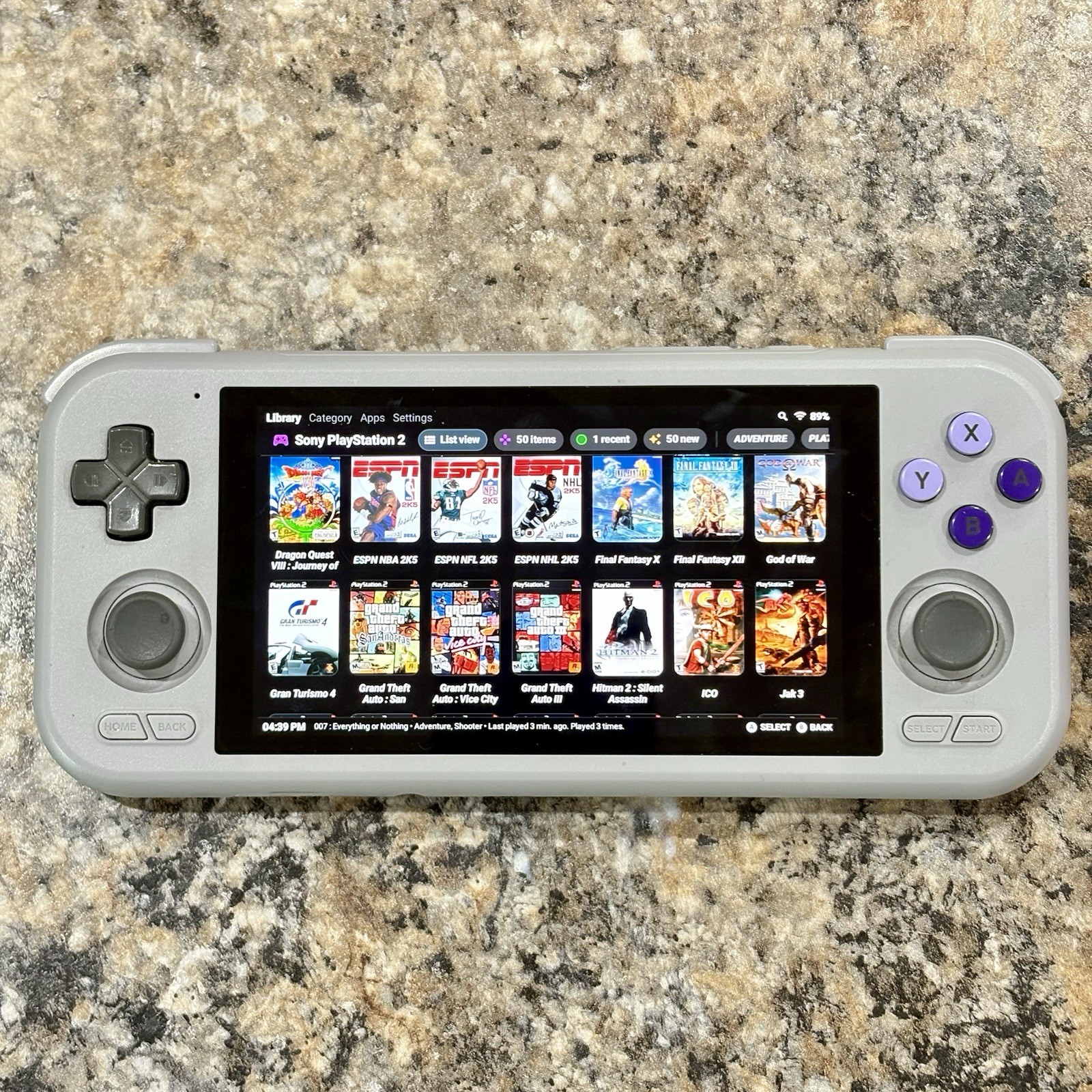 Retroid Pocket 4 Pro + Grip, Custom Handheld, 128GB + 255GB Card, Ready To Play