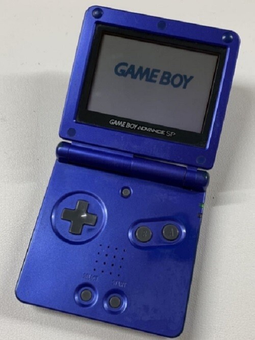 GAMEBOY ADVANCE SP Blue Nintendo console only Tested Used