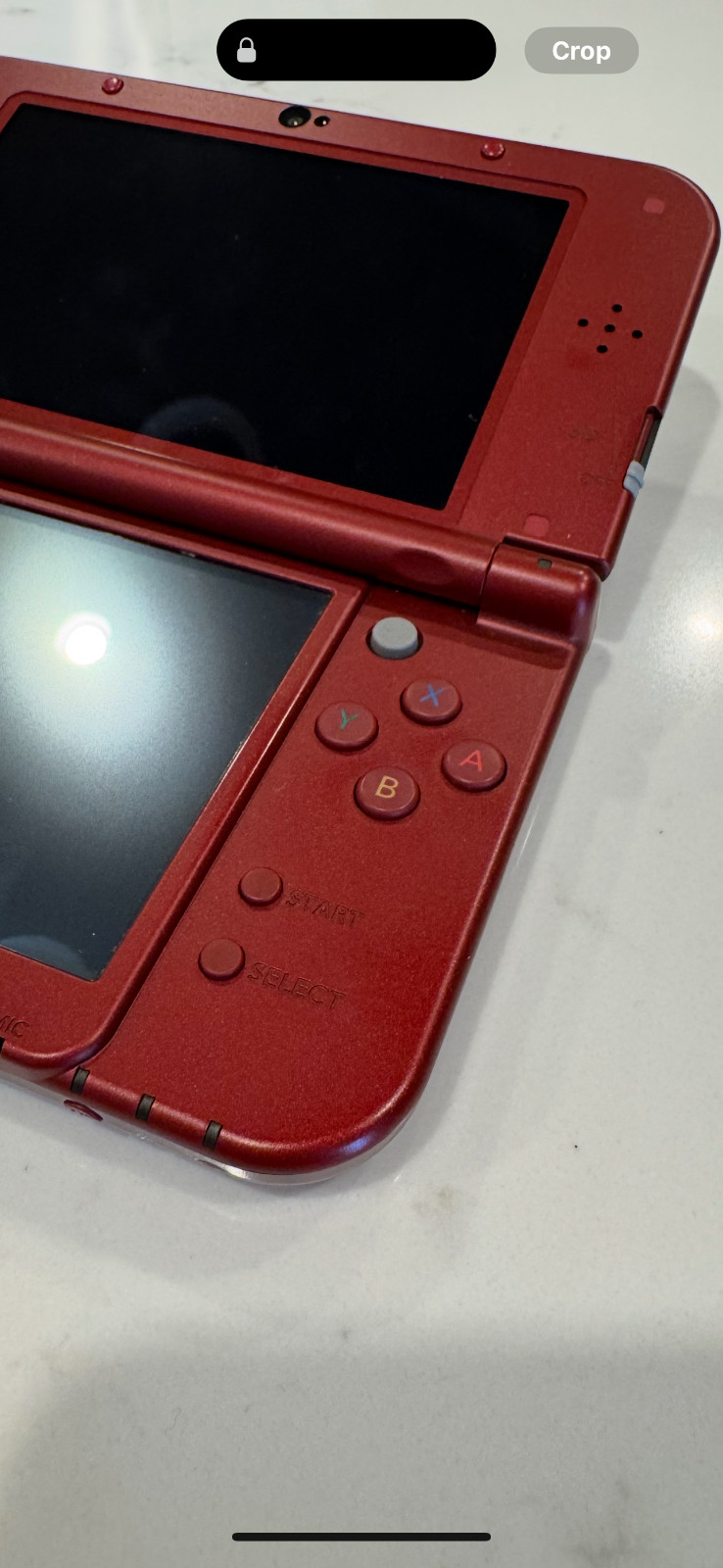 Nintendo 3DS XL Metallic Red Original Stylus & Charger Games included