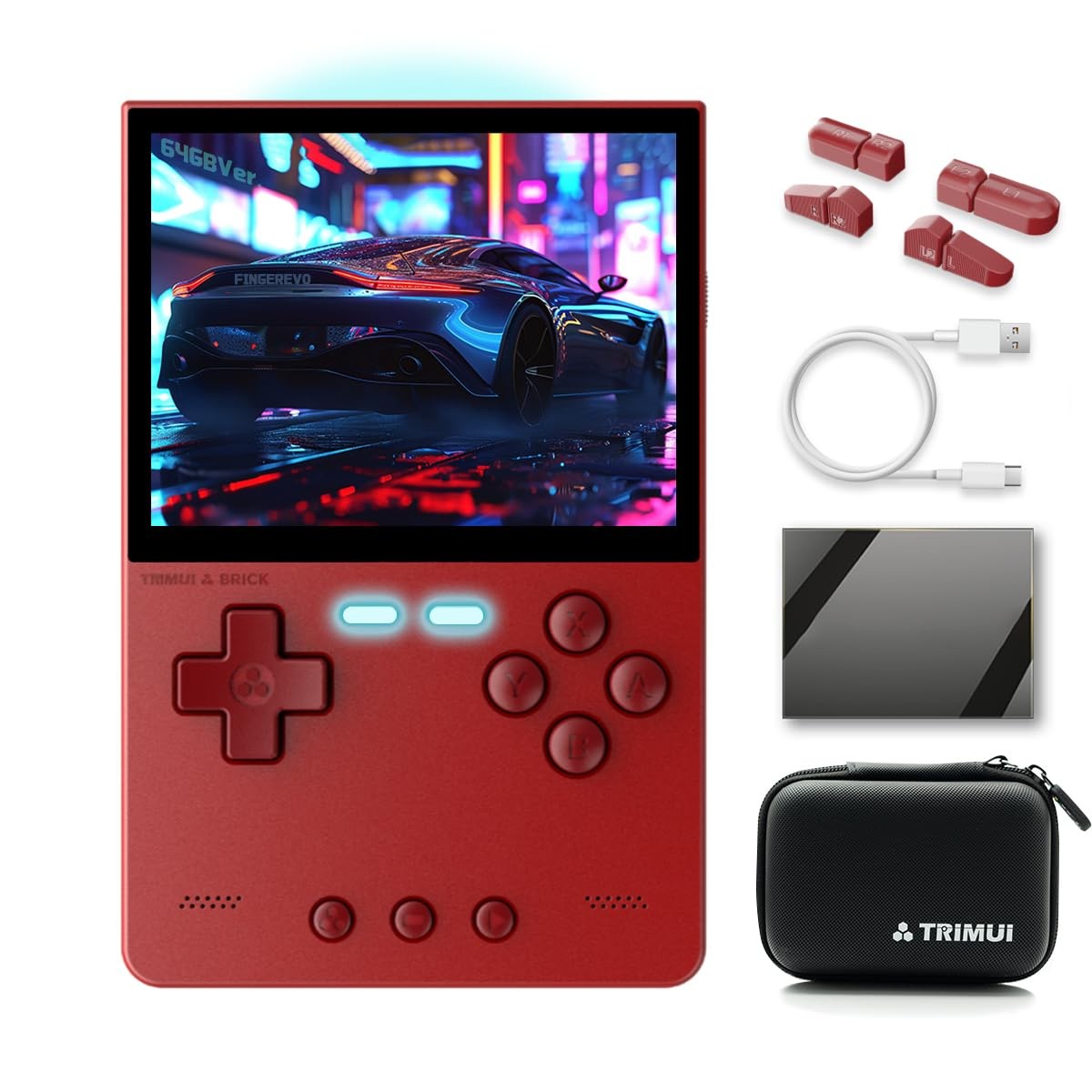 Trimui Brick Handheld Game Console 3.2-inch 1024 * 768 IPS Screen 3000mAh Tri…