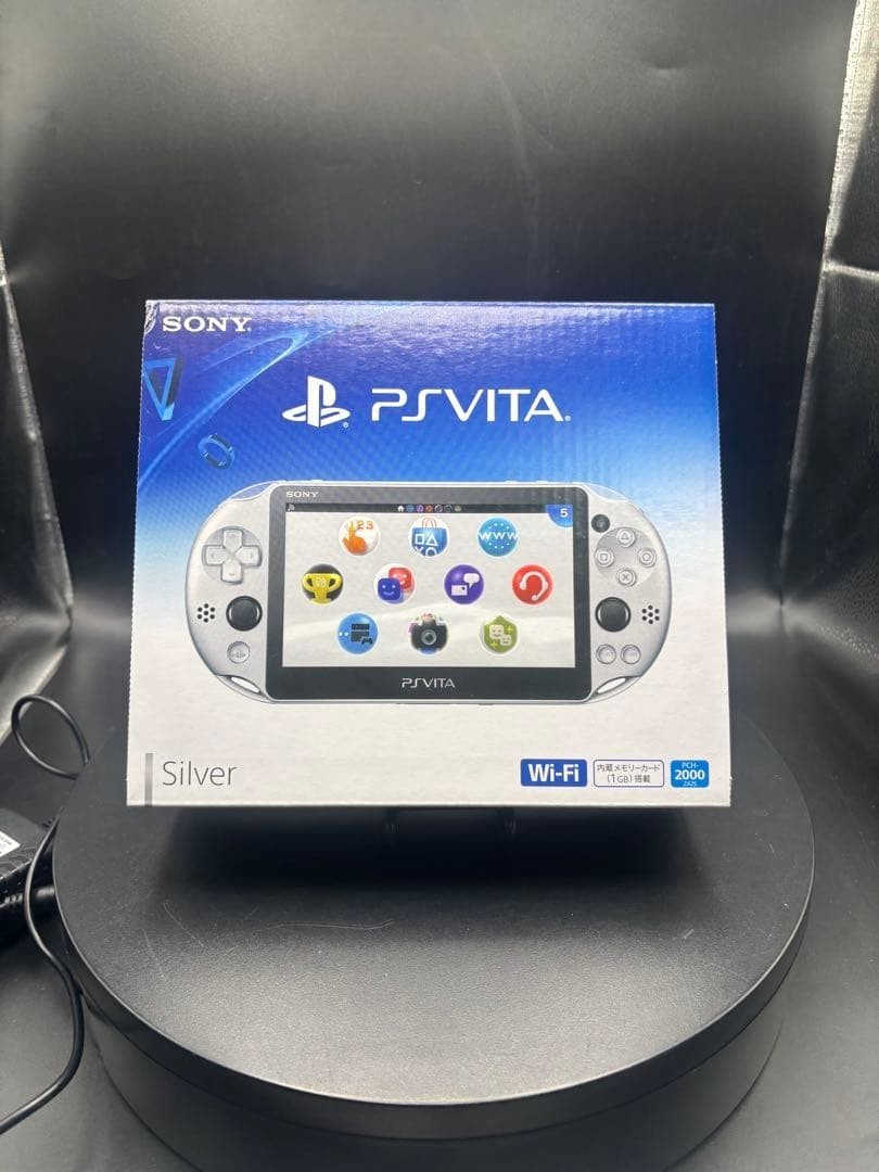 SONY PlayStation Vita Wi-Fi Model Silver PCH-2000ZA22 PS Vita Japan