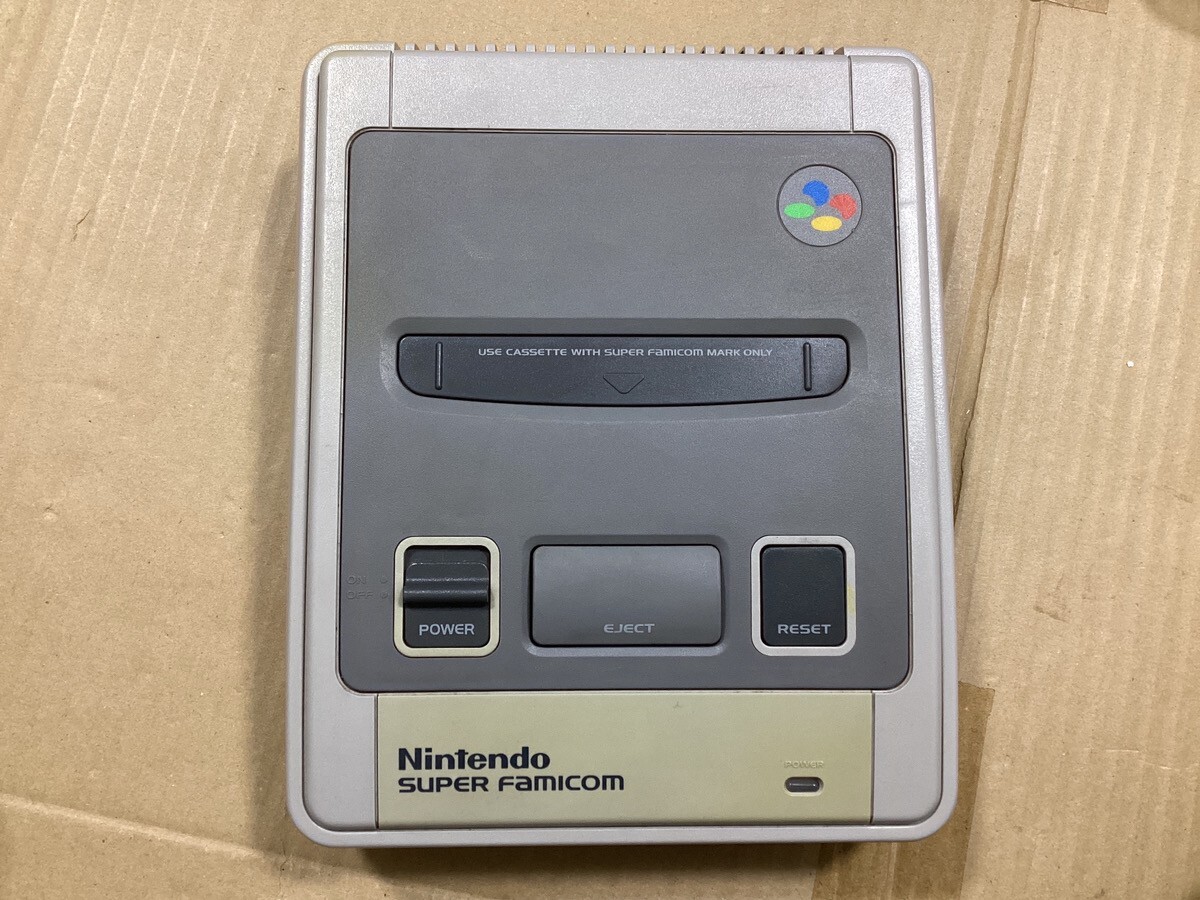 Nintendo Super Famicom SNES Console Original Box SHVC-001 Japan Ver. Working