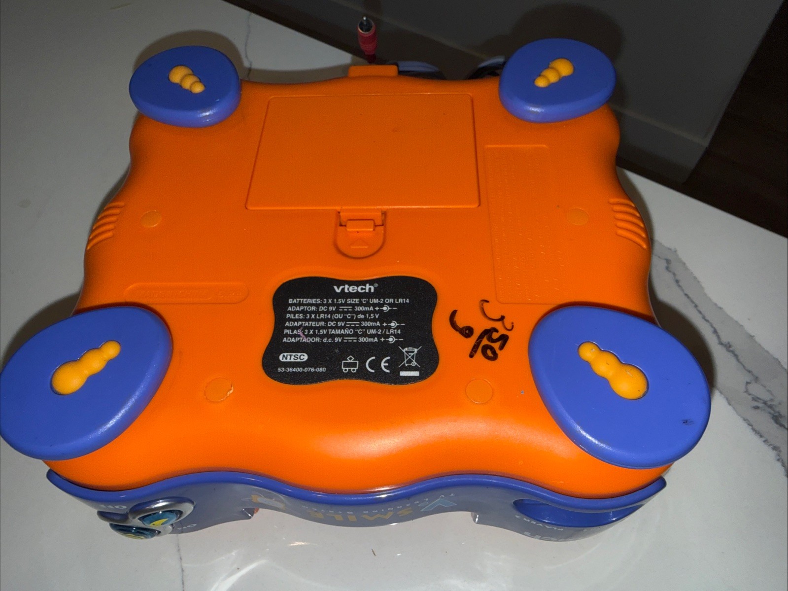 VTech V.Smile TV Learning System Console – Untested – No Power Cable