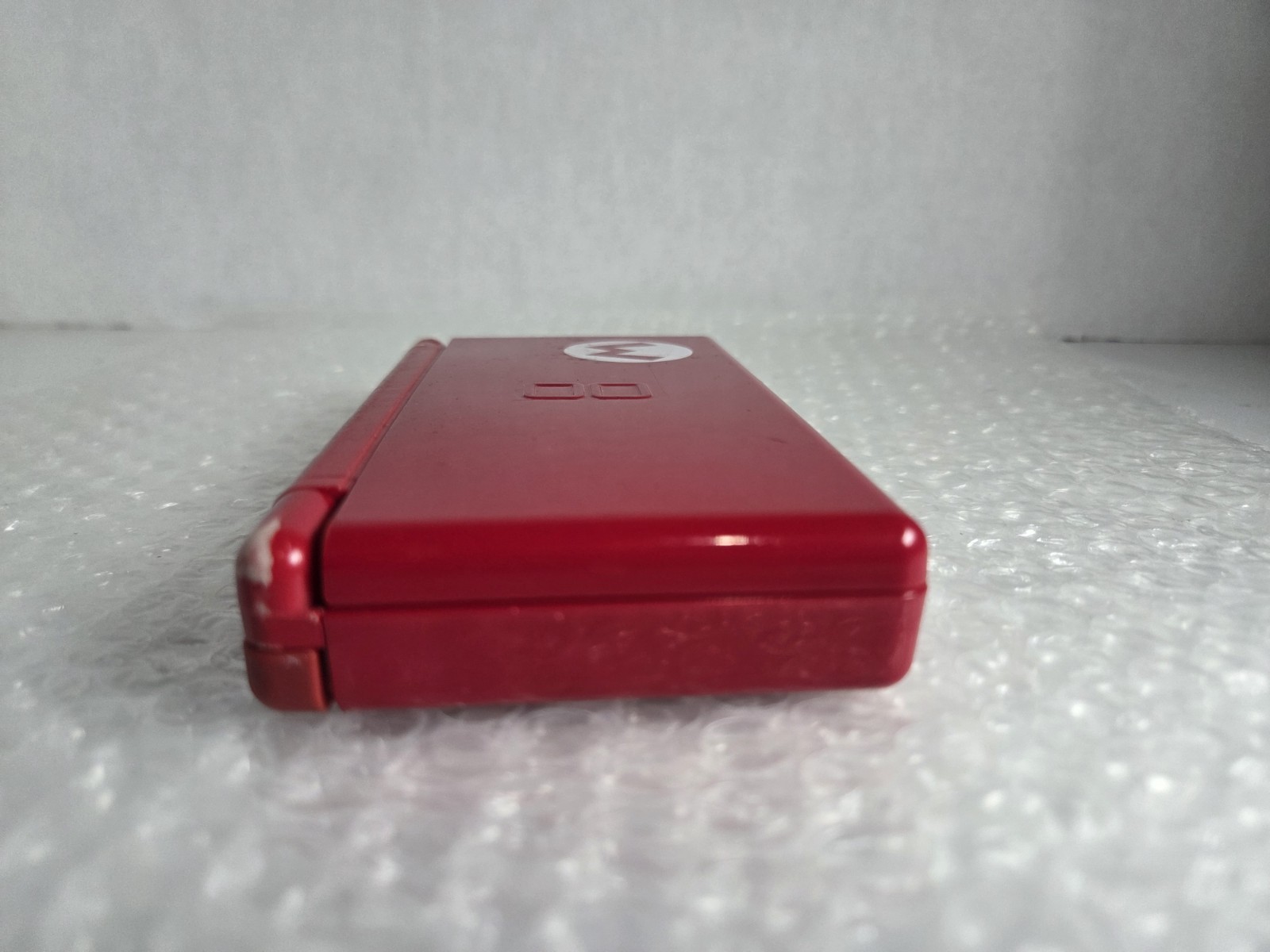 Nintendo DS Lite Red Mario Edition Console Tested Cleaned OEM Charger New Batter