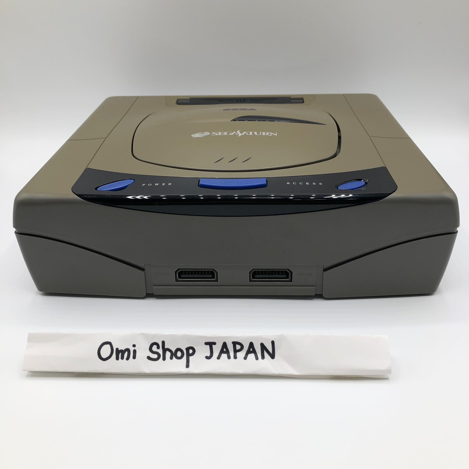Sega Saturn SS Home Console HST-3210 Grey Tested working NTSC-J w/ Ctrlr+Cables