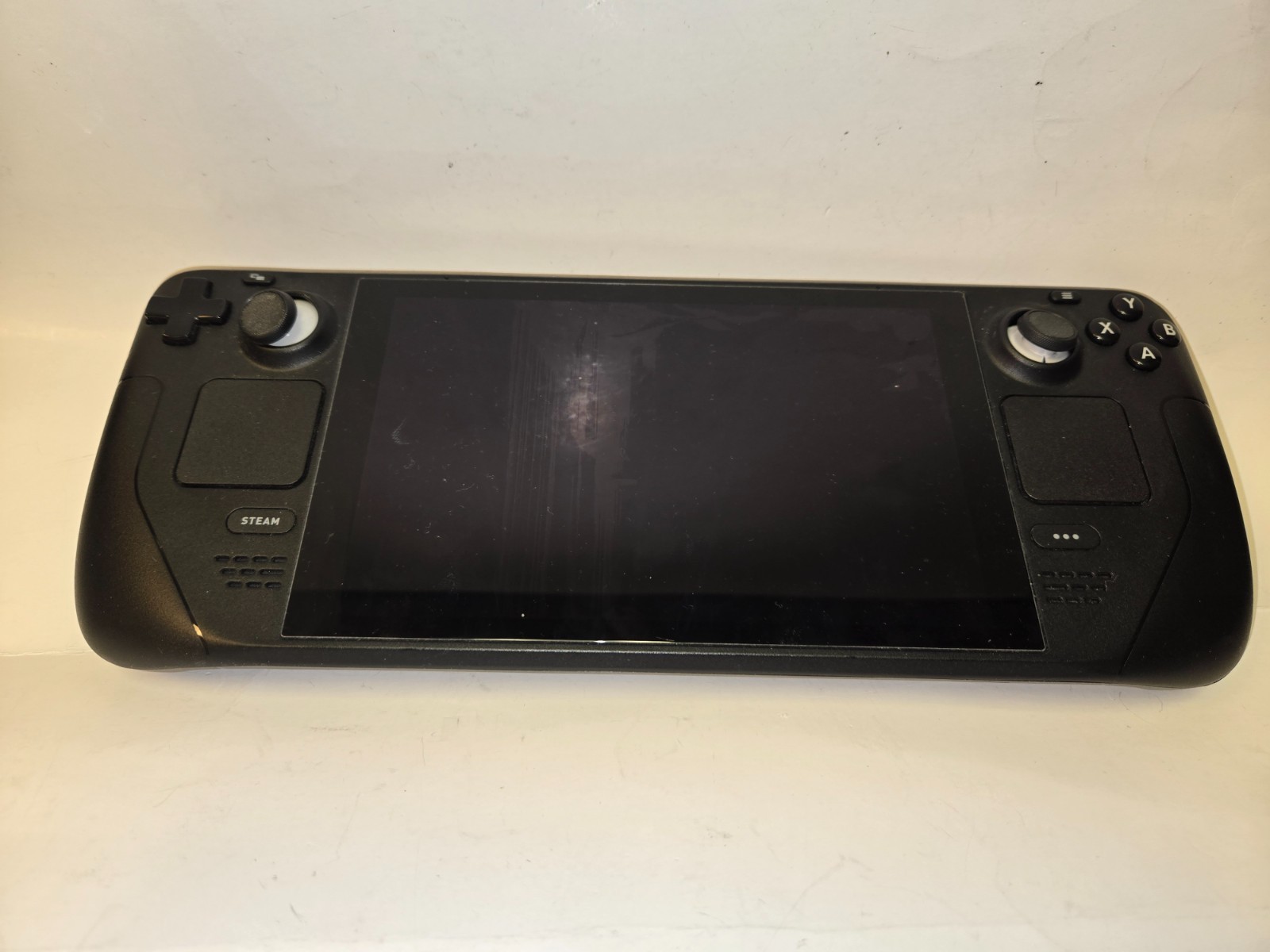 Valve Steam Deck 1010 LCD 256 GB w Case – Parts only Broken Screen & Controllers