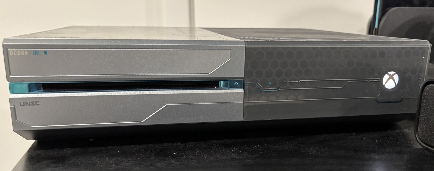 Xbox One Halo 5 Guardians Limited Edition Console READ Disc Drive Issue Tested
