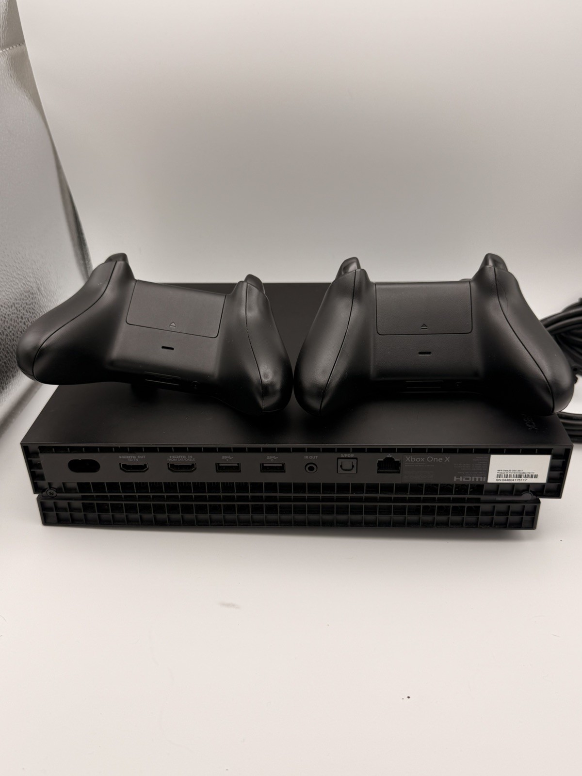 Xbox One X 1TB Console – 2 Controllers, HDMI & Power Cable – Model 1787