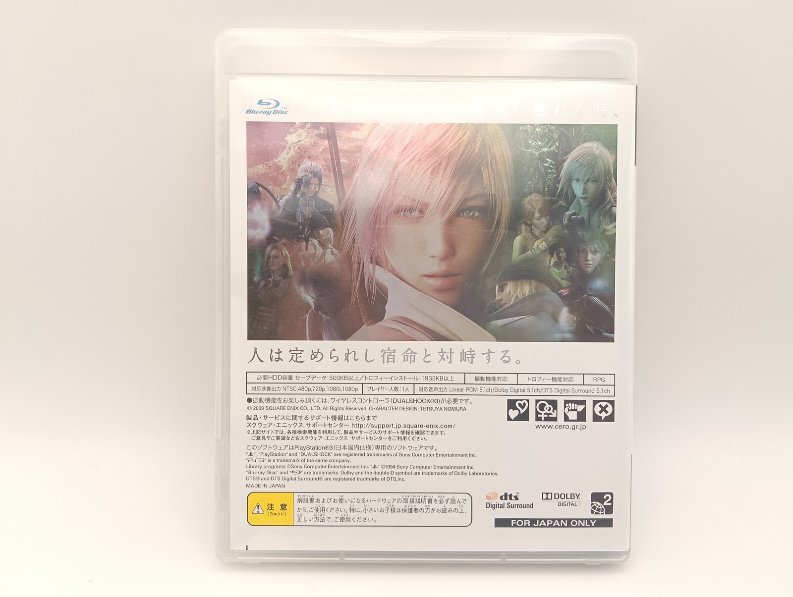 SONY PlayStation 3 PS3 CECH-2000B 250GB FINAL FANTASY XIII LIGHTNING EDITION