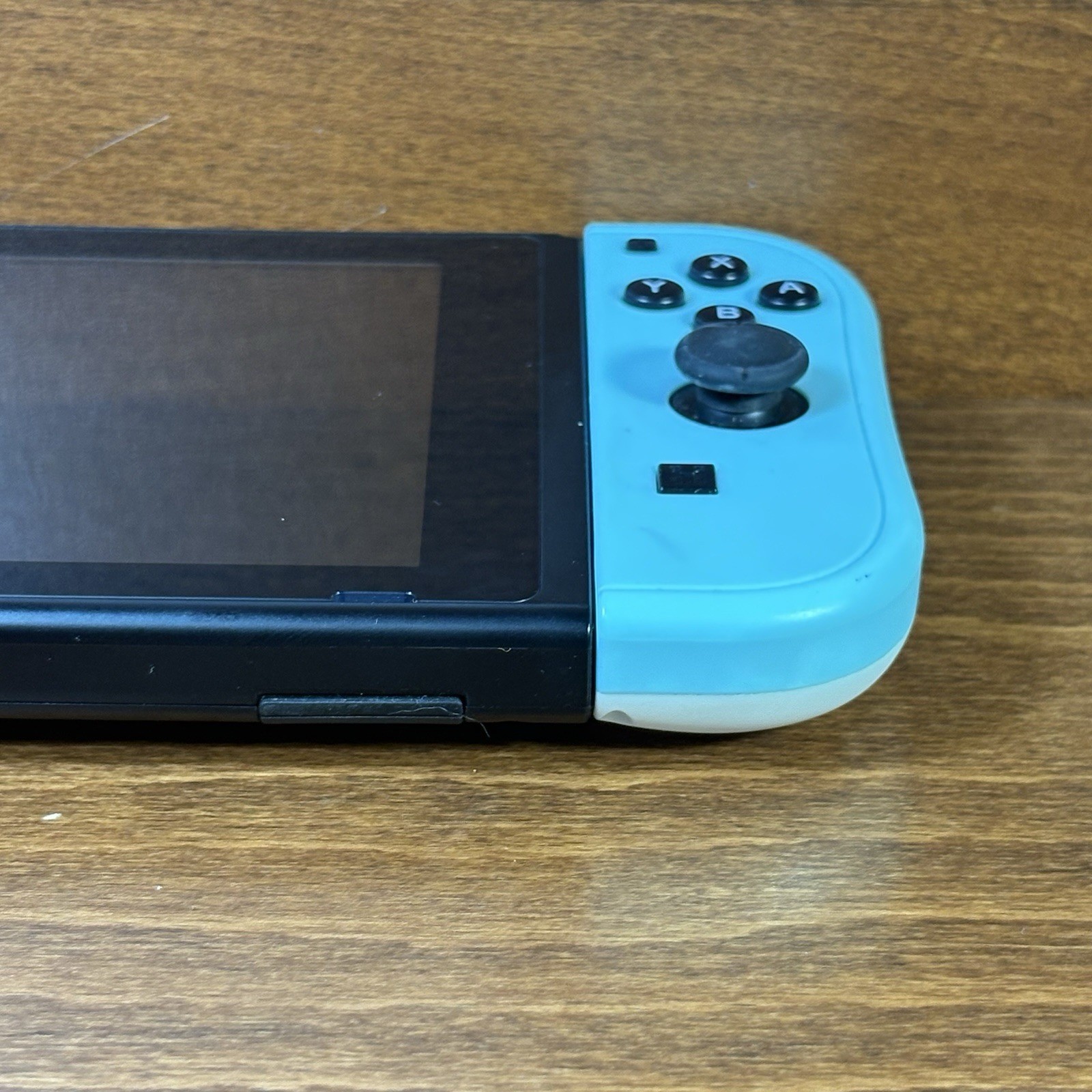 Nintendo Switch with Blue & Green Controllers | Works Perfectly | Case Included