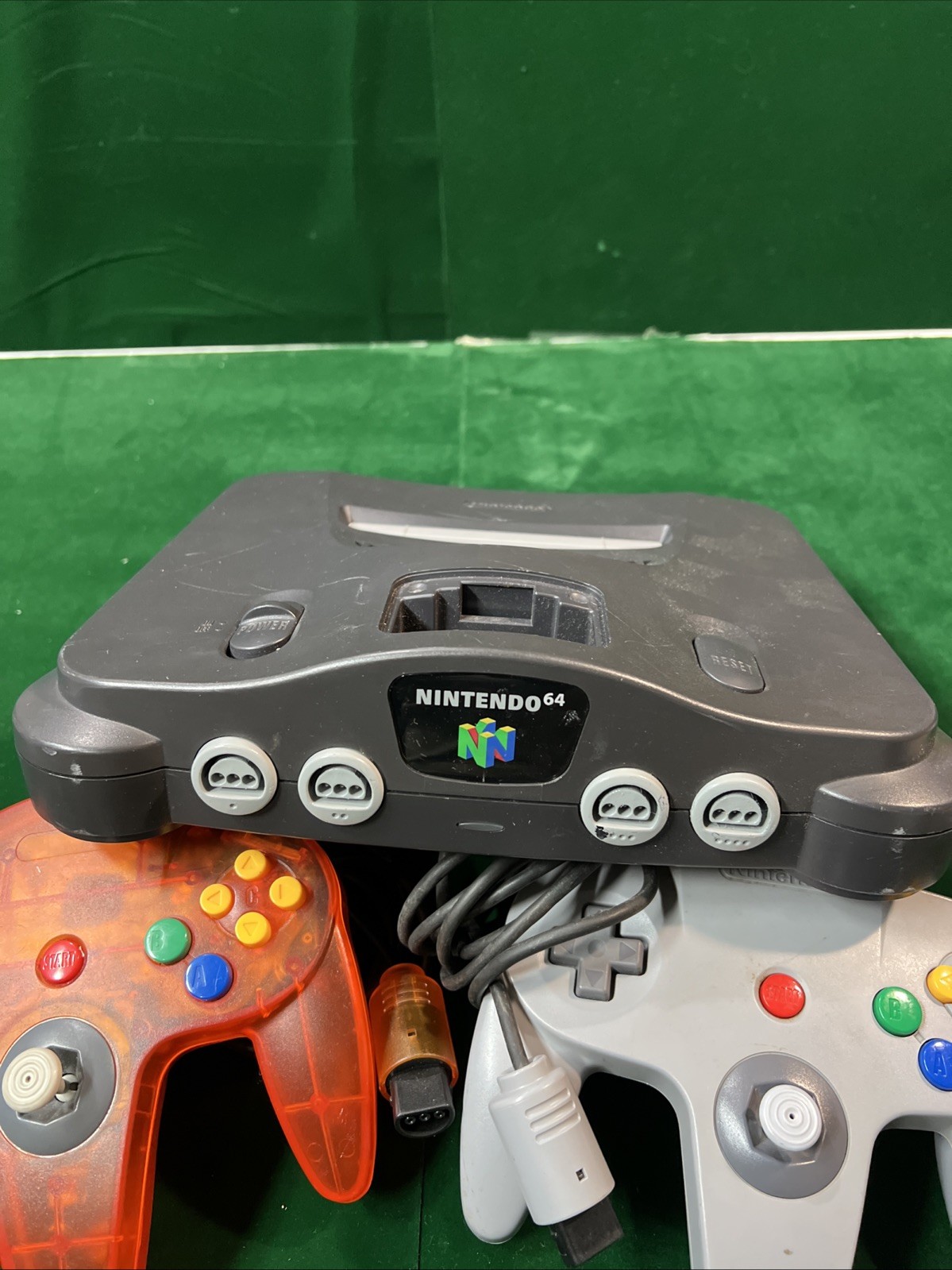 Nintendo 64 Console Only Nus 001 JPN 2 Controllers Atomic Only