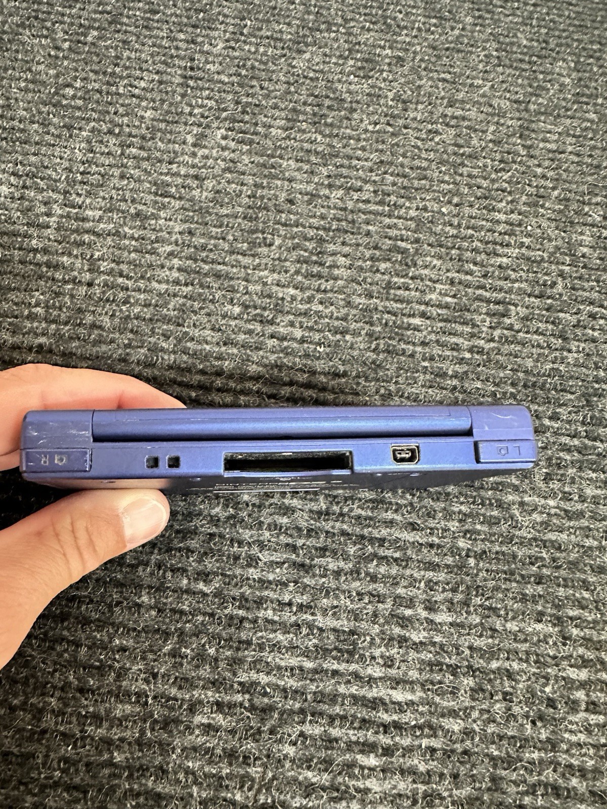 Nintendo DSi Console Launch Edition Metallic Blue With Stylus Japan Model
