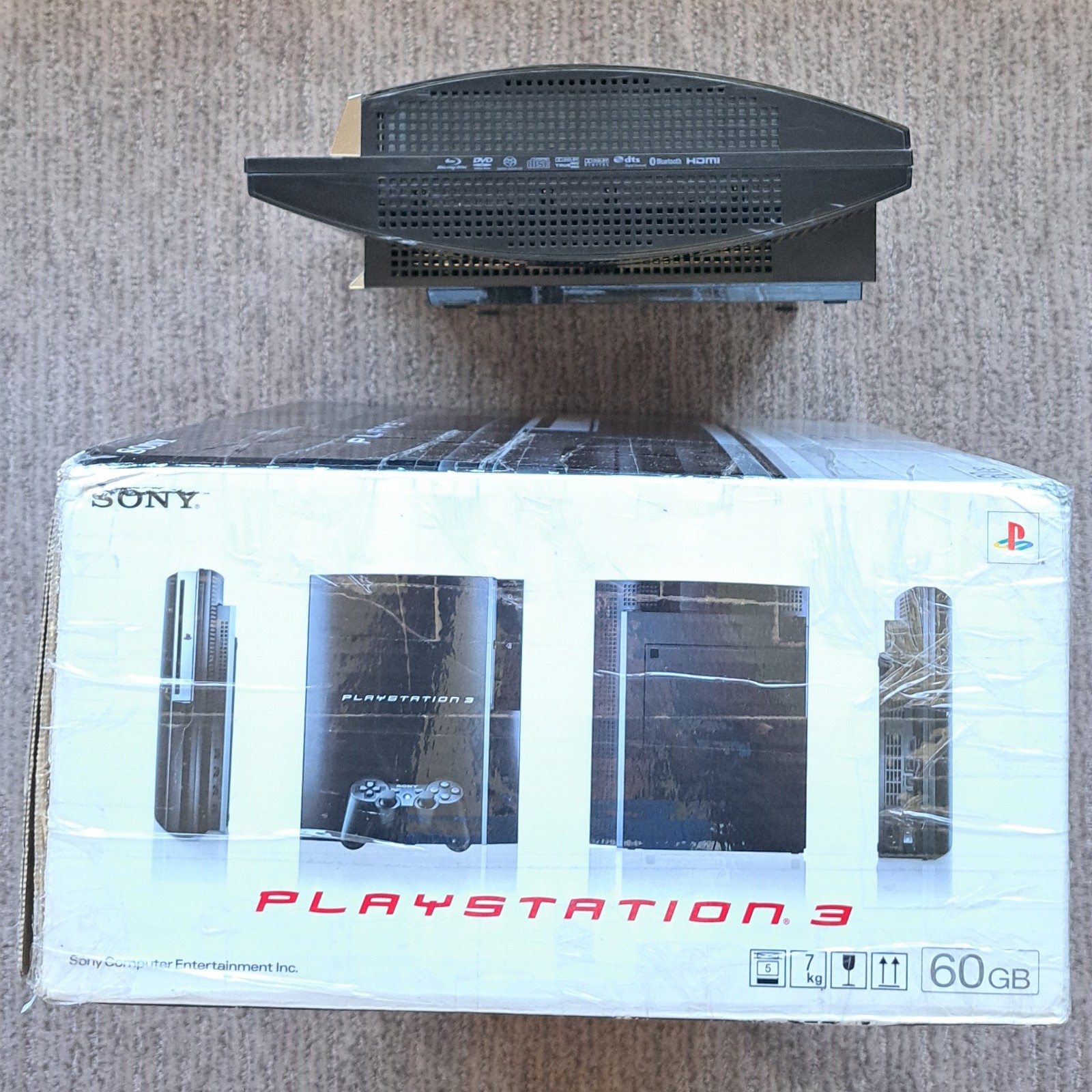 Sony PlayStation 3 250GB Console PS3 CECHA01 Backwards Compatible READ PS2 ISSUE