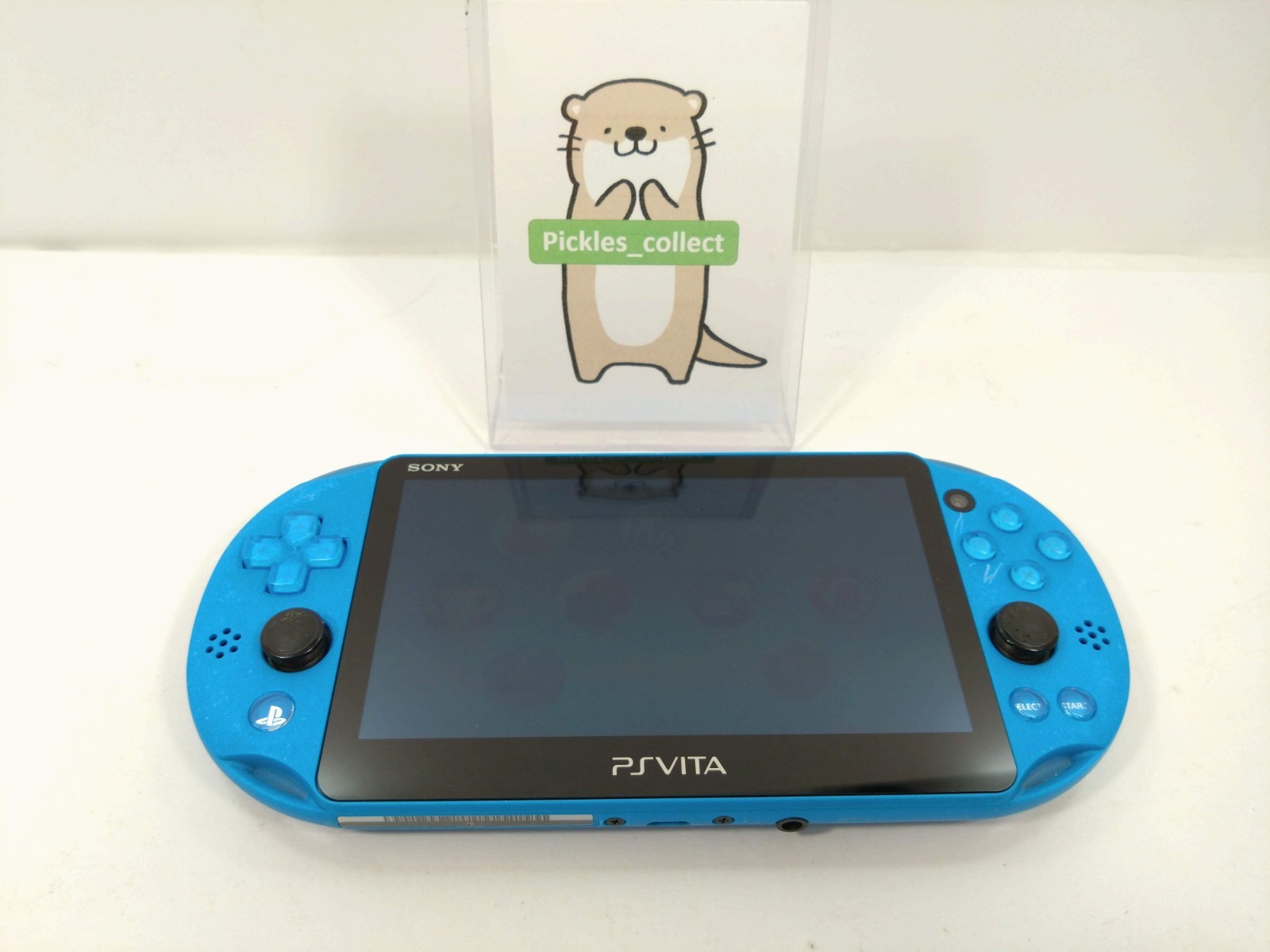 Sony PS Vita Aqua Blue PCH-2000 ZA23 w/16GB USB Wi-Fi PSV Slim Tested 0605G