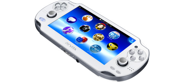 PS Vita Crystal White PCH 1000 ZA02 Console Charger PSV Fat [CC]