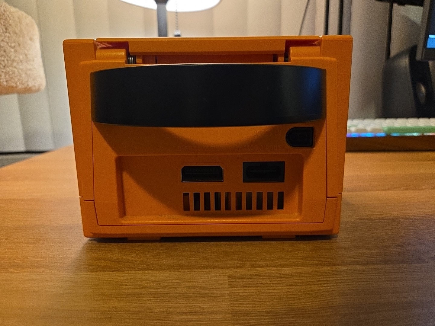 Nintendo Gamecube Orange Spide Console w/ Controller – NTSC-J – Tested & Working