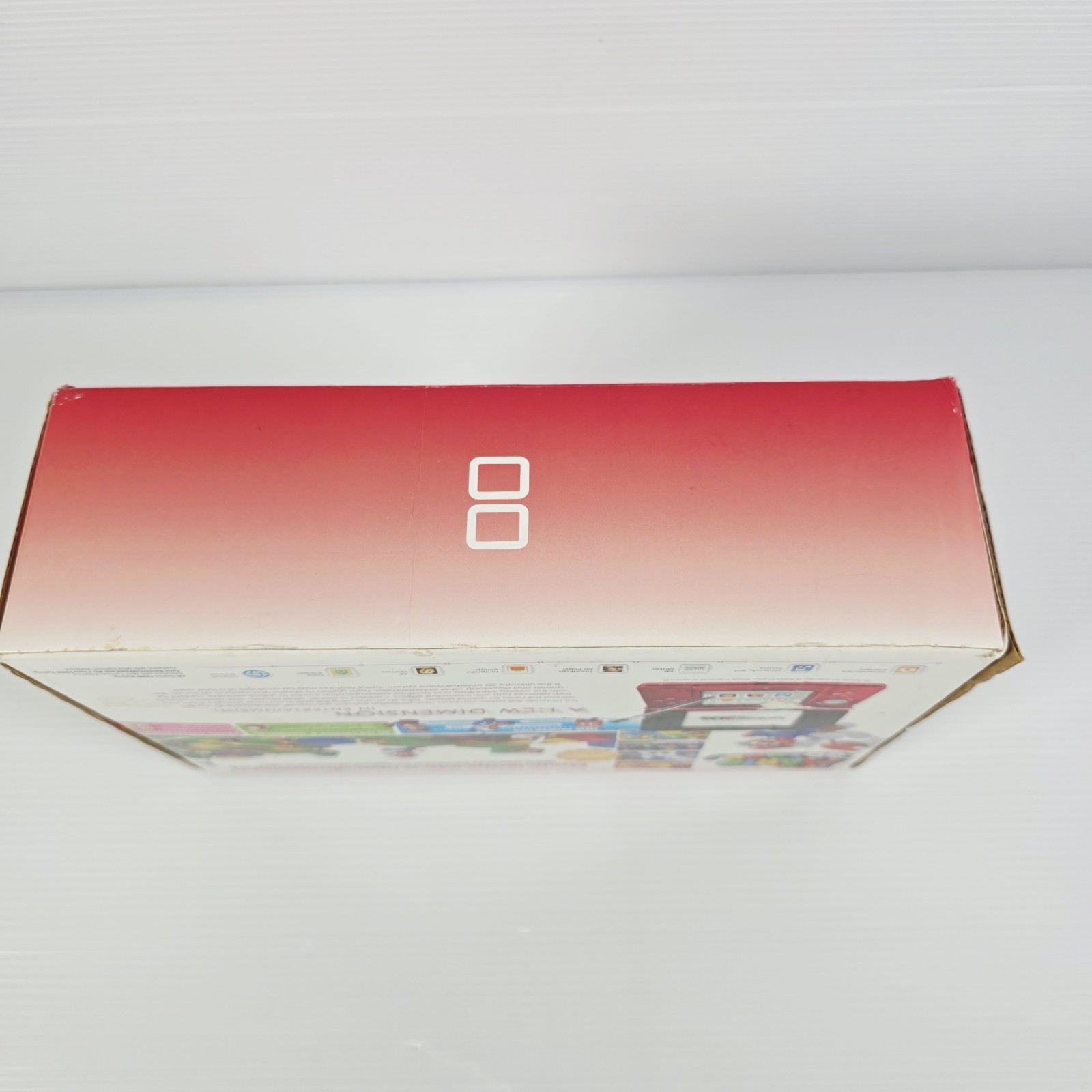 Nintendo 3DS Flame Red Super Mario 3D Land Bundle Edition – Box Only