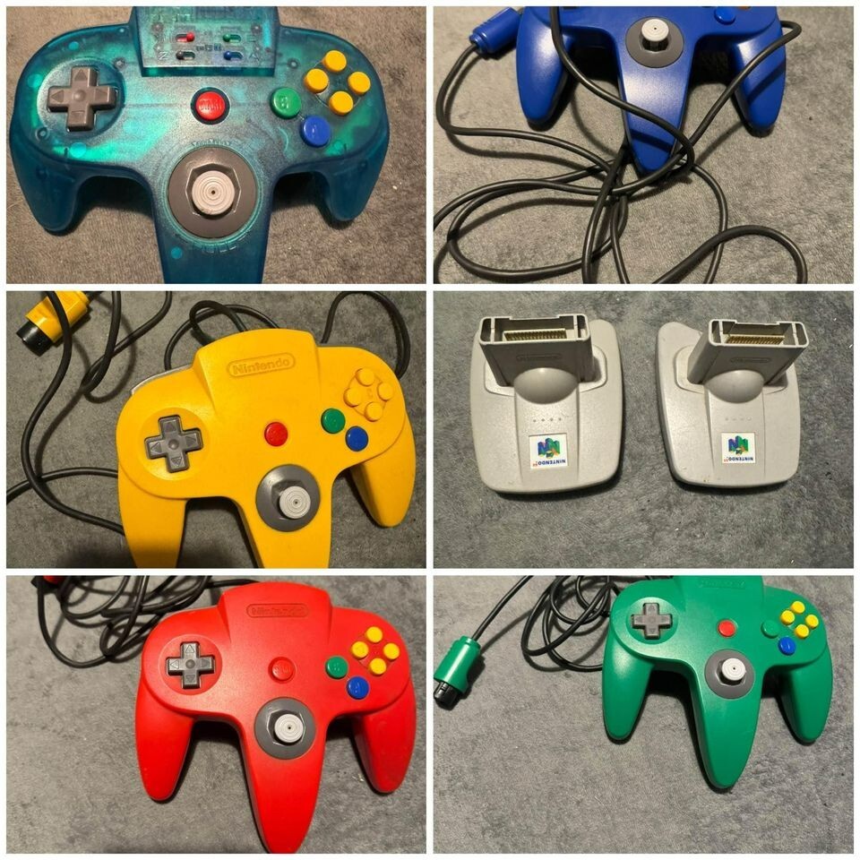 Nintendo 64 Black Console with Games (NTSC-J)