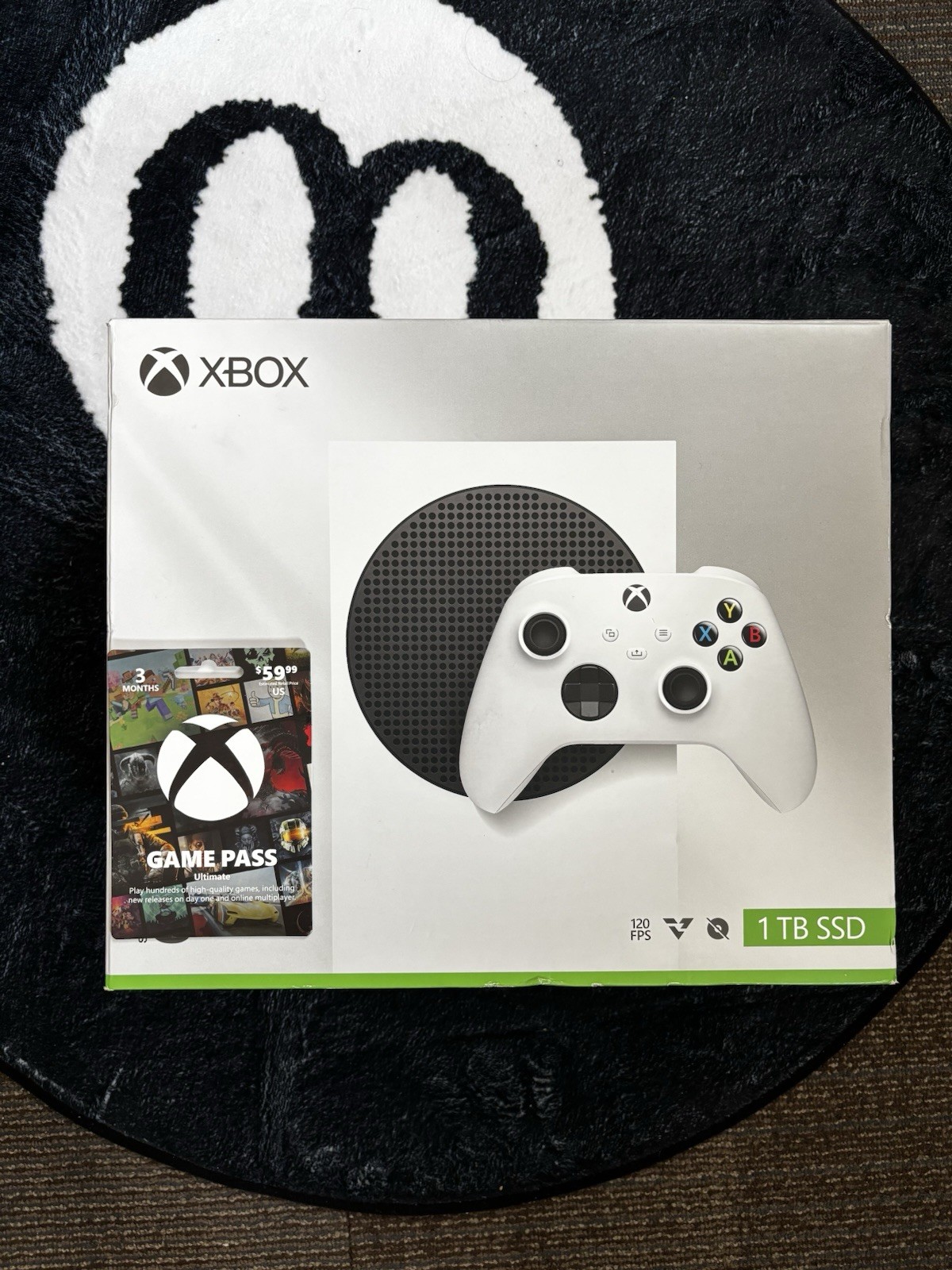 Microsoft Xbox Series S 1TB Console White w/ 3 month Game Pass w/ Controller