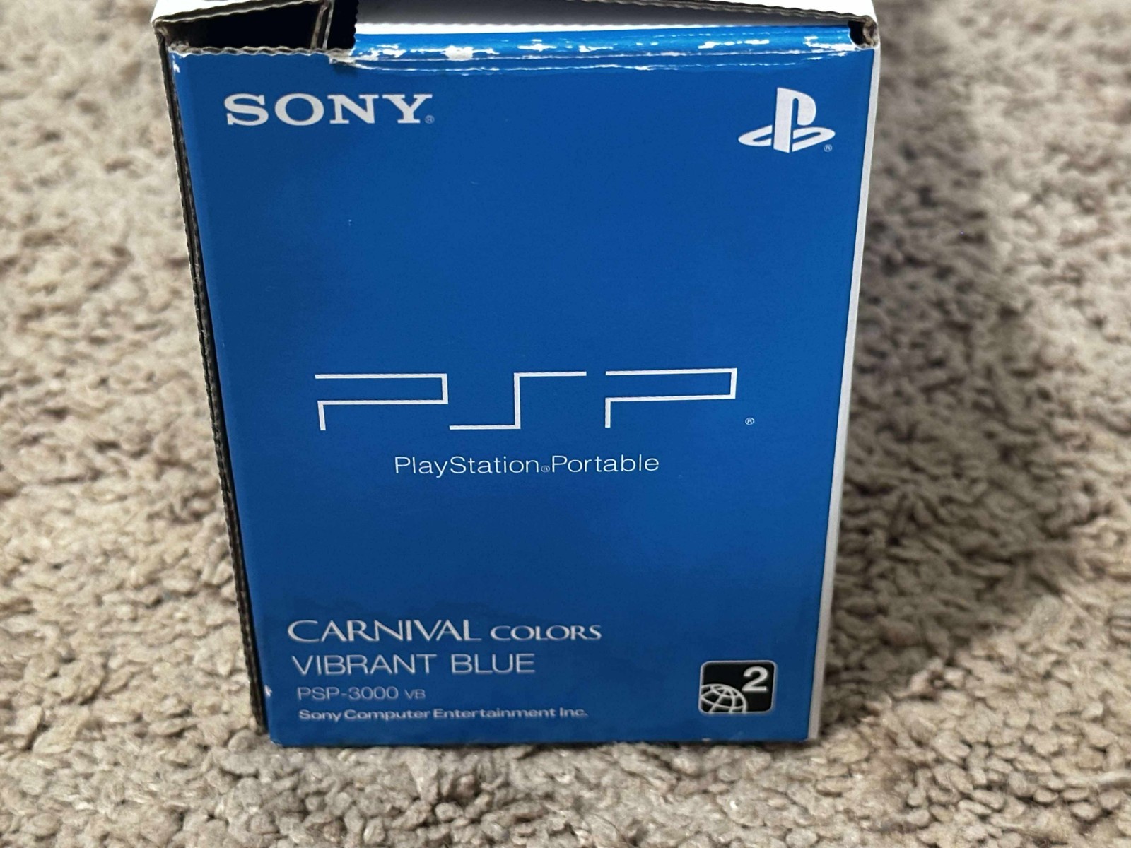 Sony PlayStation PSP 3000 Blue with Box | Charger | Battery – SHIP IN 1-DAY