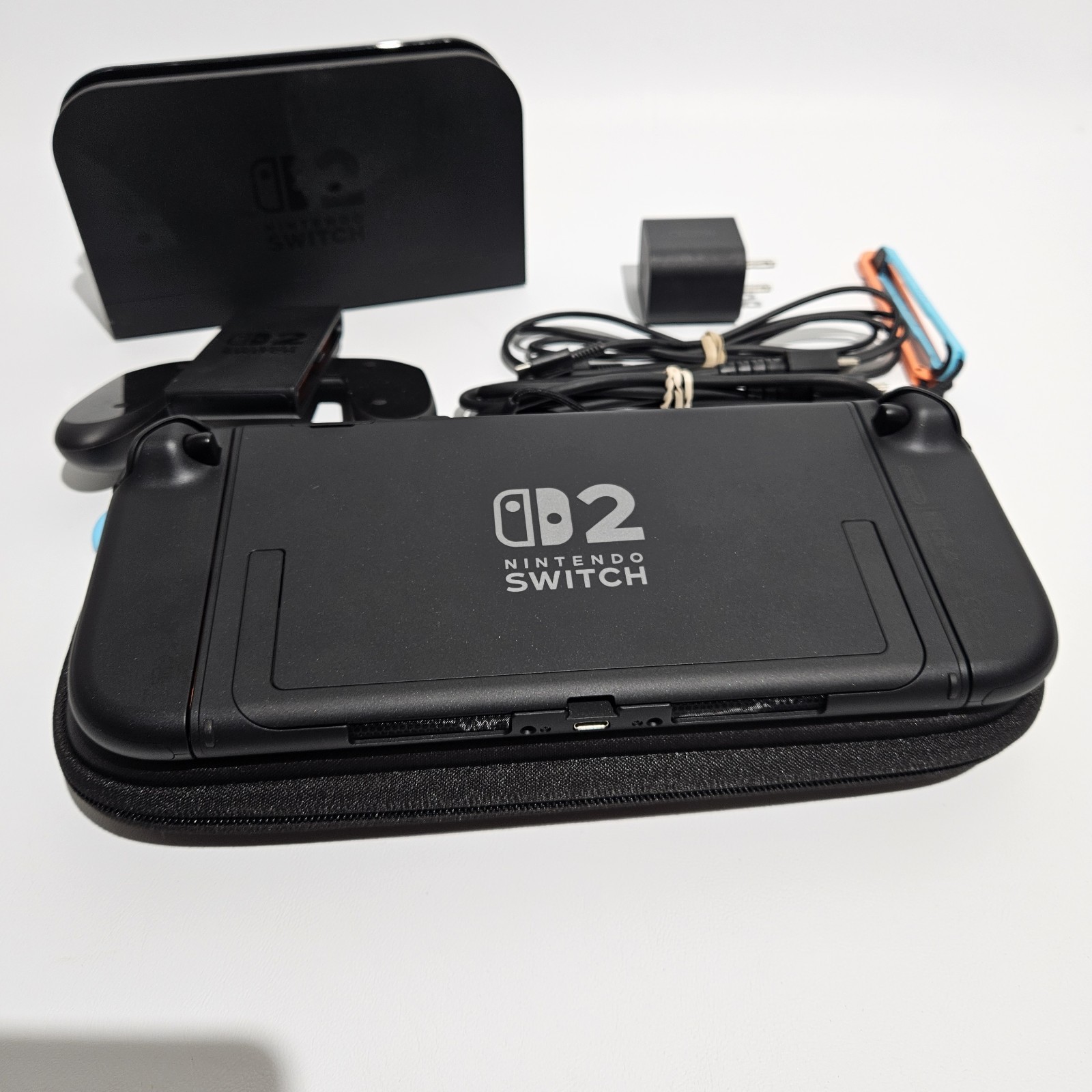 Nintendo Switch 2 32GB Black Console System Bundle w/ Dock, Joy-Cons, HDMI